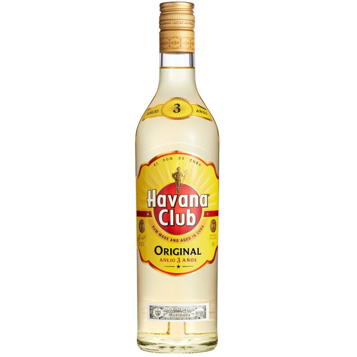 Havana Club Aňejo 3 Aňos rum 37,5% obj.