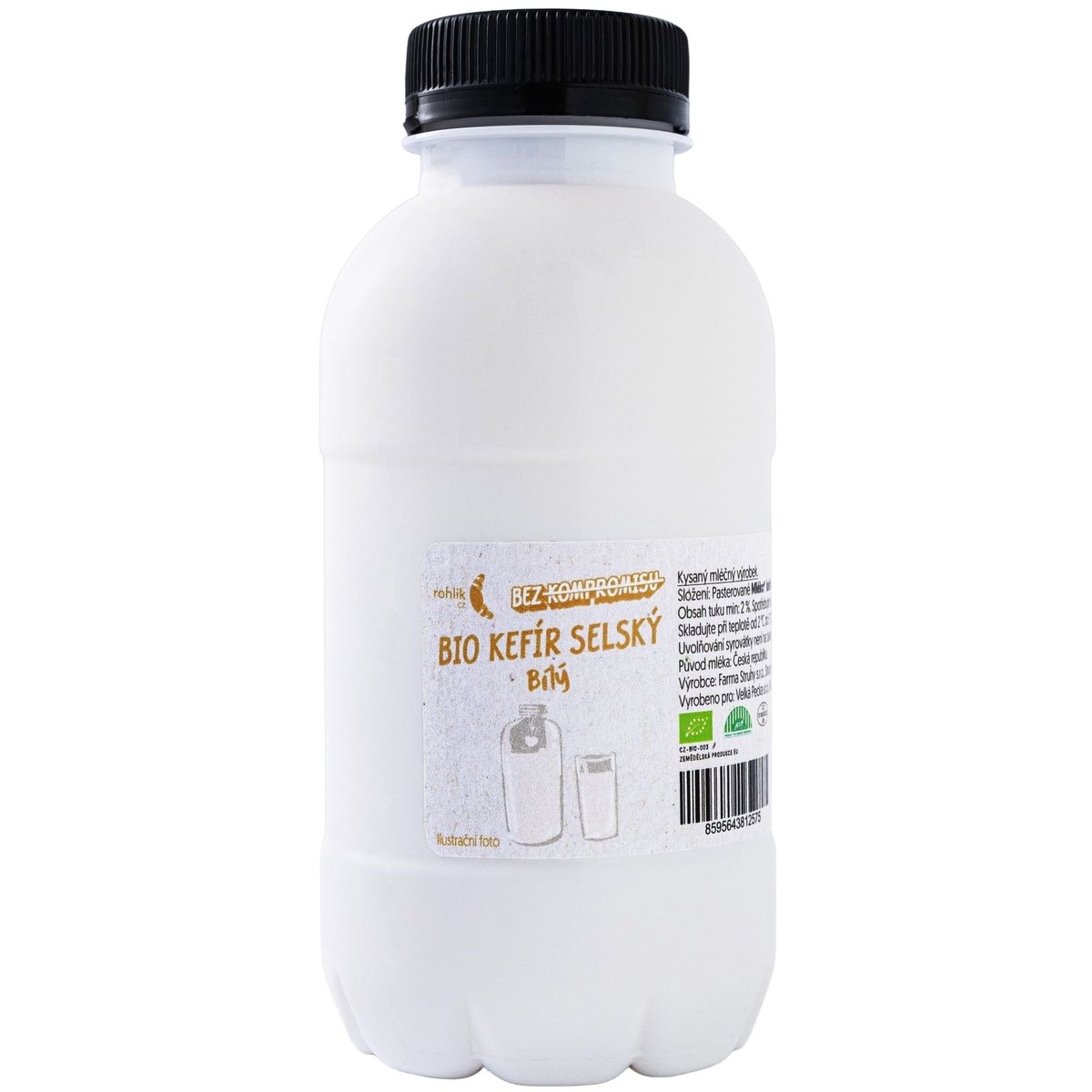 Rohlik.cz BIO Kefír selský bílý