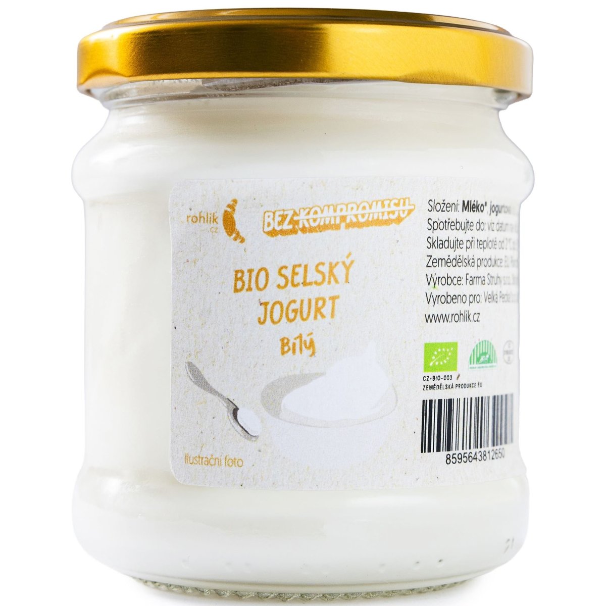 Rohlik.cz BIO Selský jogurt bílý