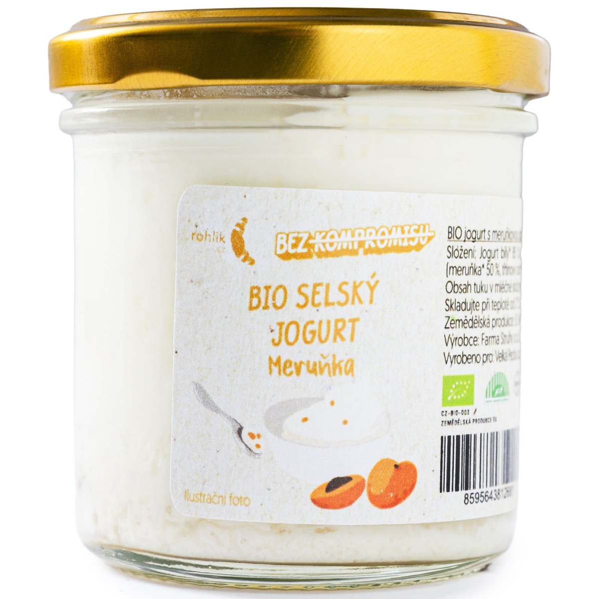 Rohlik.cz BIO Selský jogurt meruňka