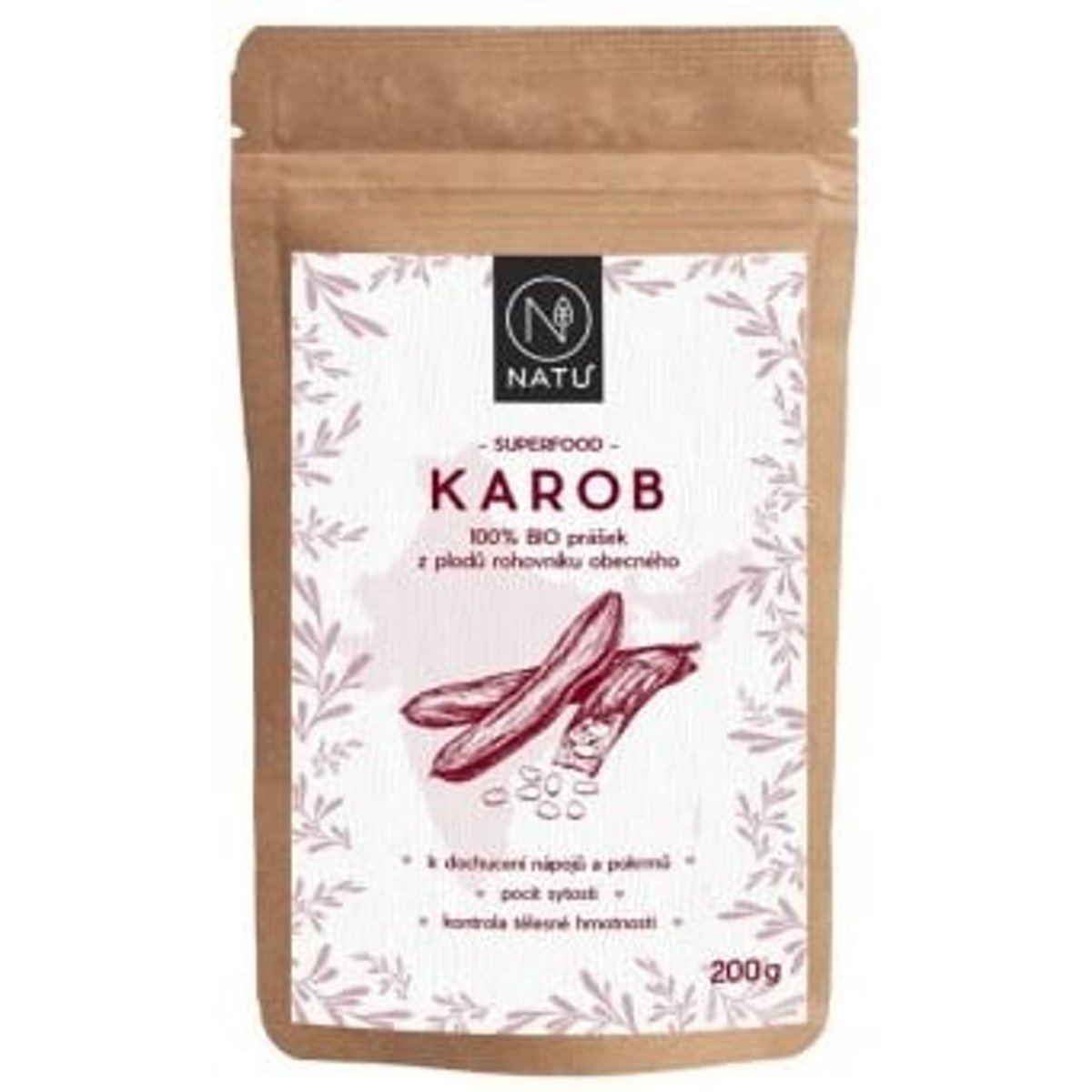 NATU Karob BIO 200 g