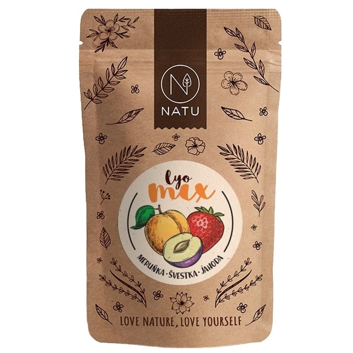 NATU Lyo mix meruňka a švestka 30g