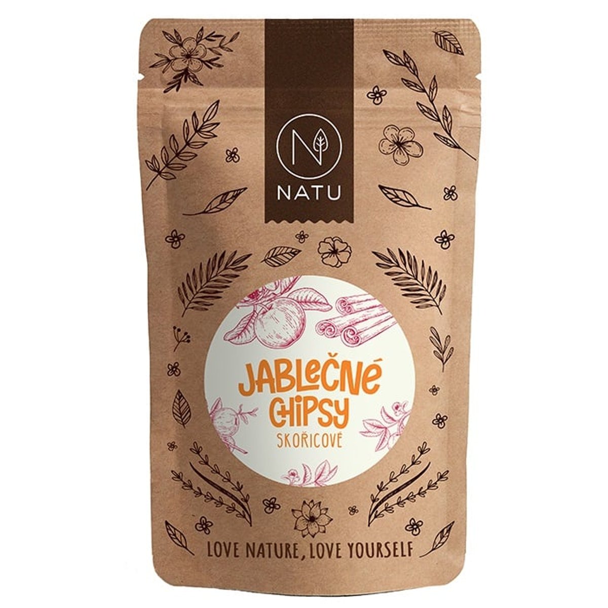 Natu Jablečné chipsy skořicové