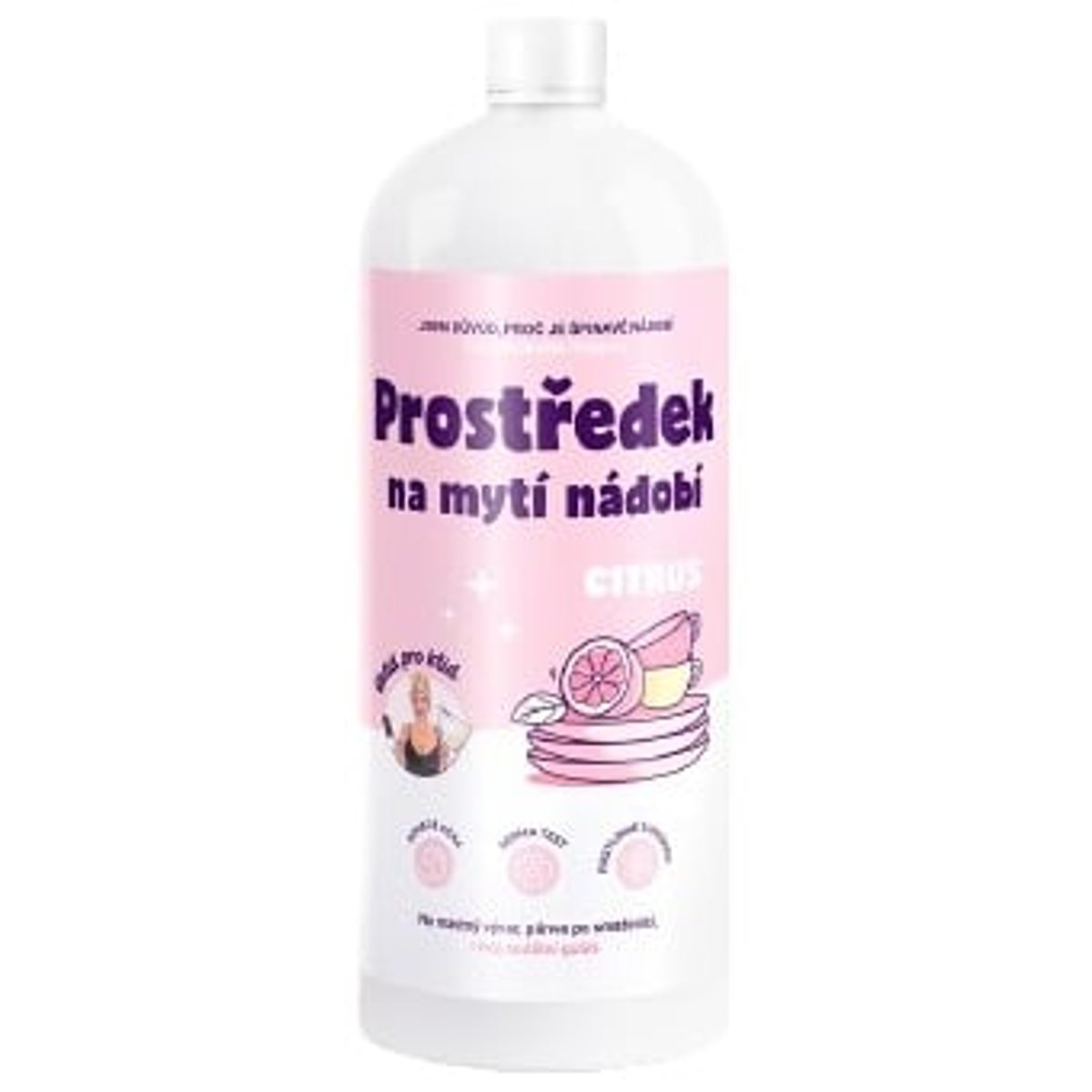 Úklid pro klid Prostředek na mytí nádobí citrus