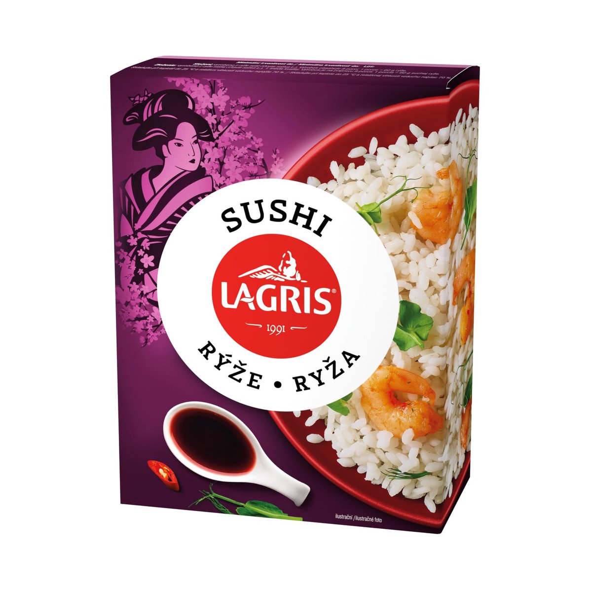 Lagris Rýže kulatozrnná loupaná Sushi