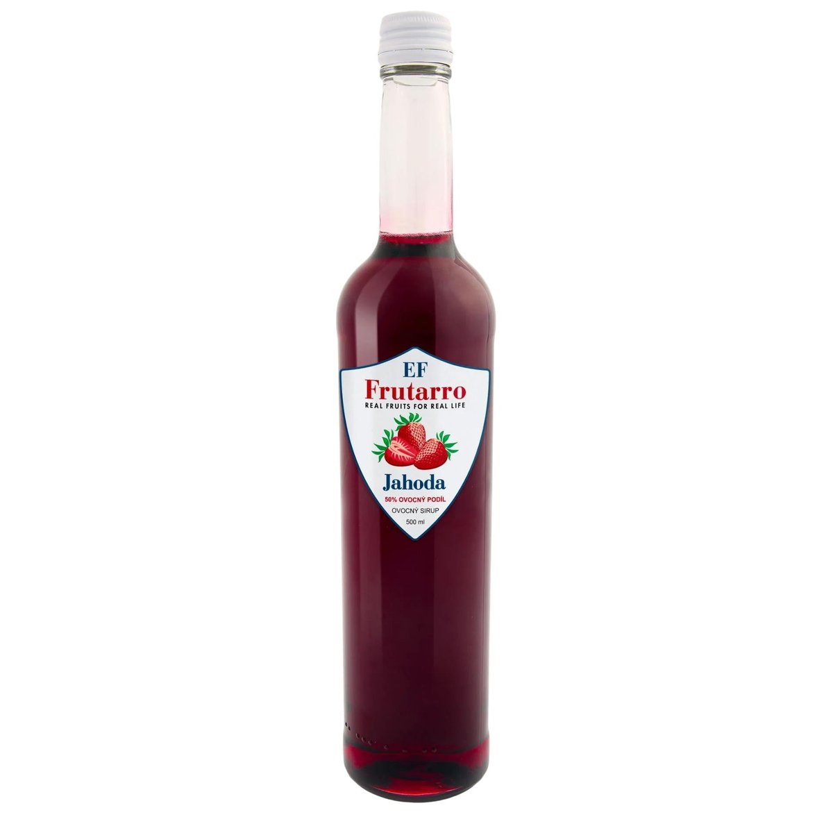 Eddie Farmer ovocný sirup jahoda 50% ovoce sklo
