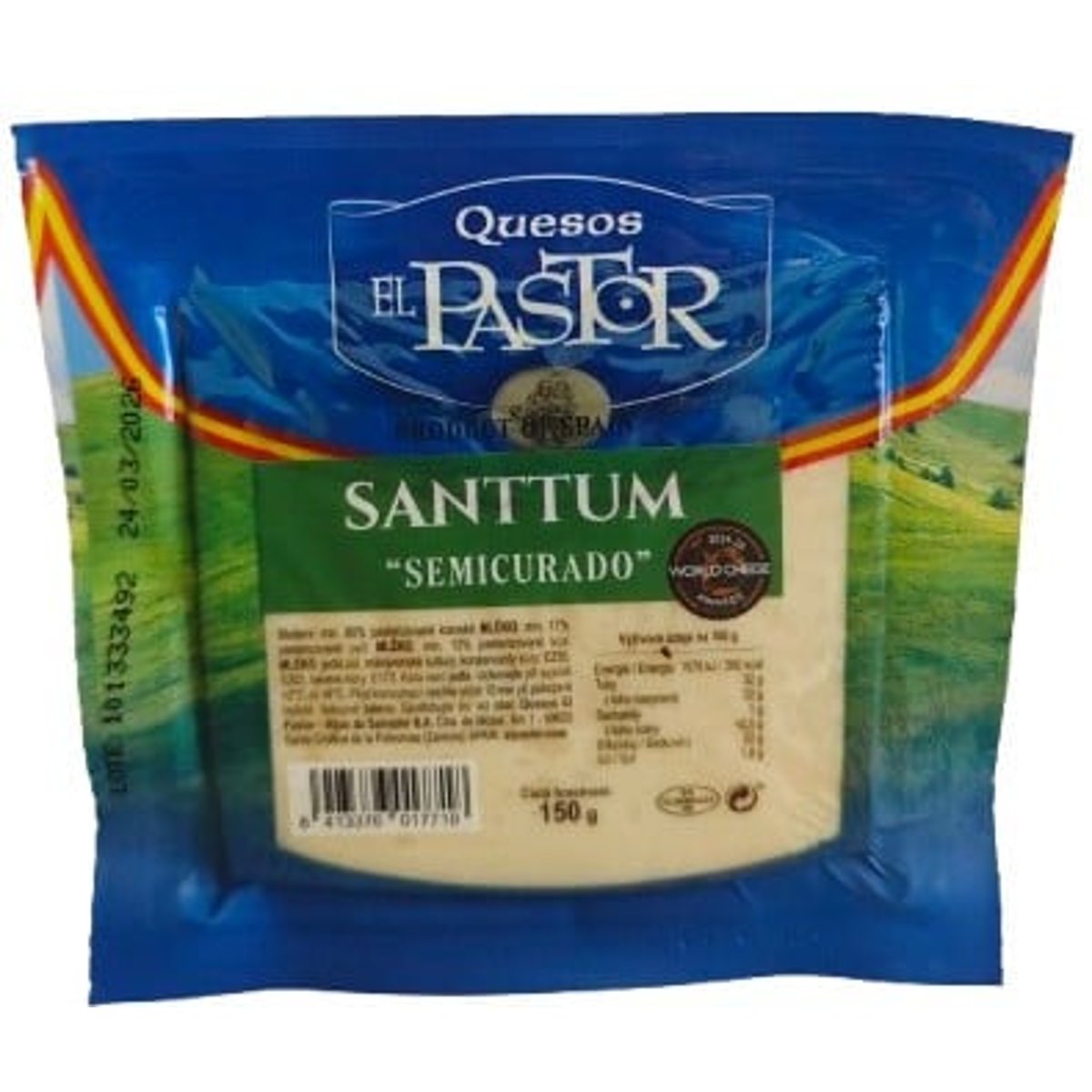 El Pastor Iberico semicurado sýr