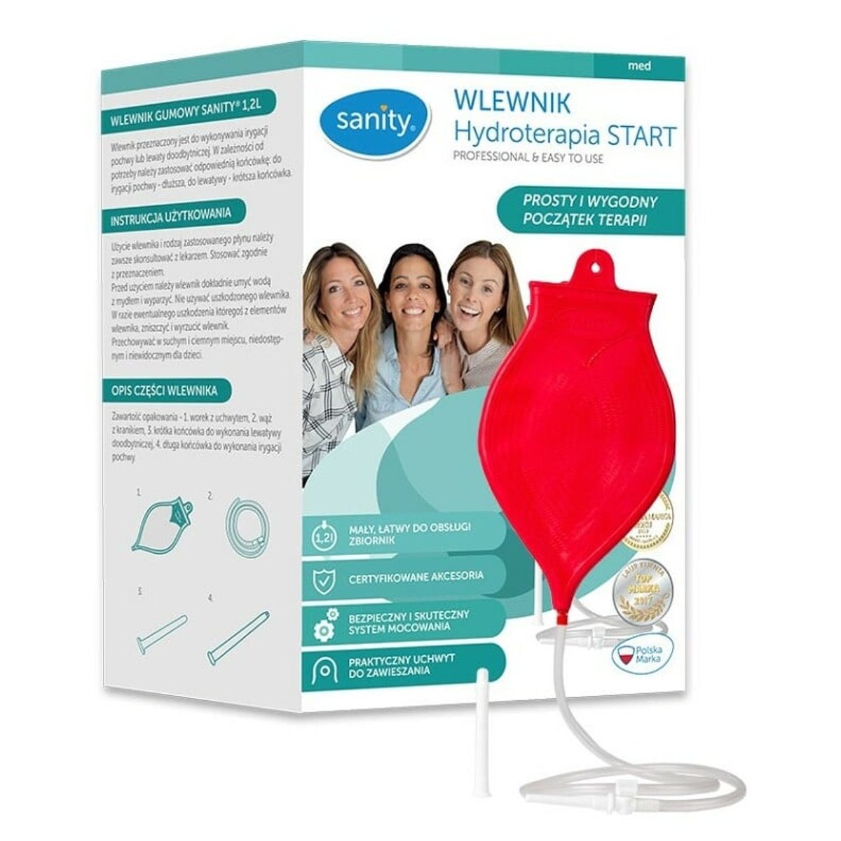 Irigátor klystýr set Sanity