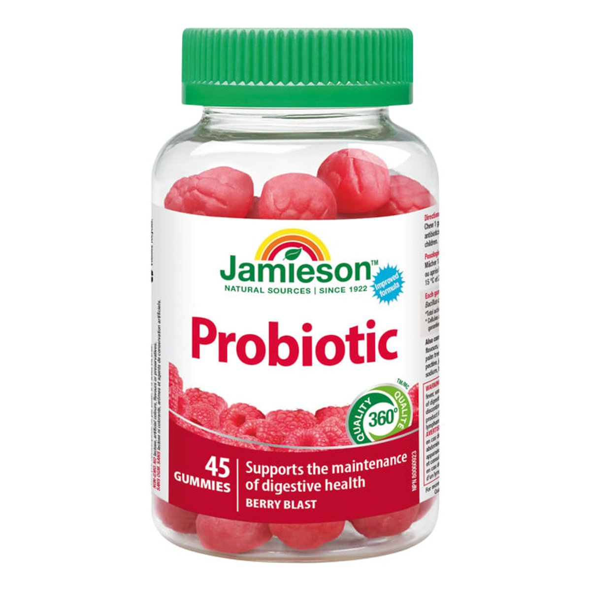 JAMIESON Probiotic Gummies želatin.pastilky 45ks