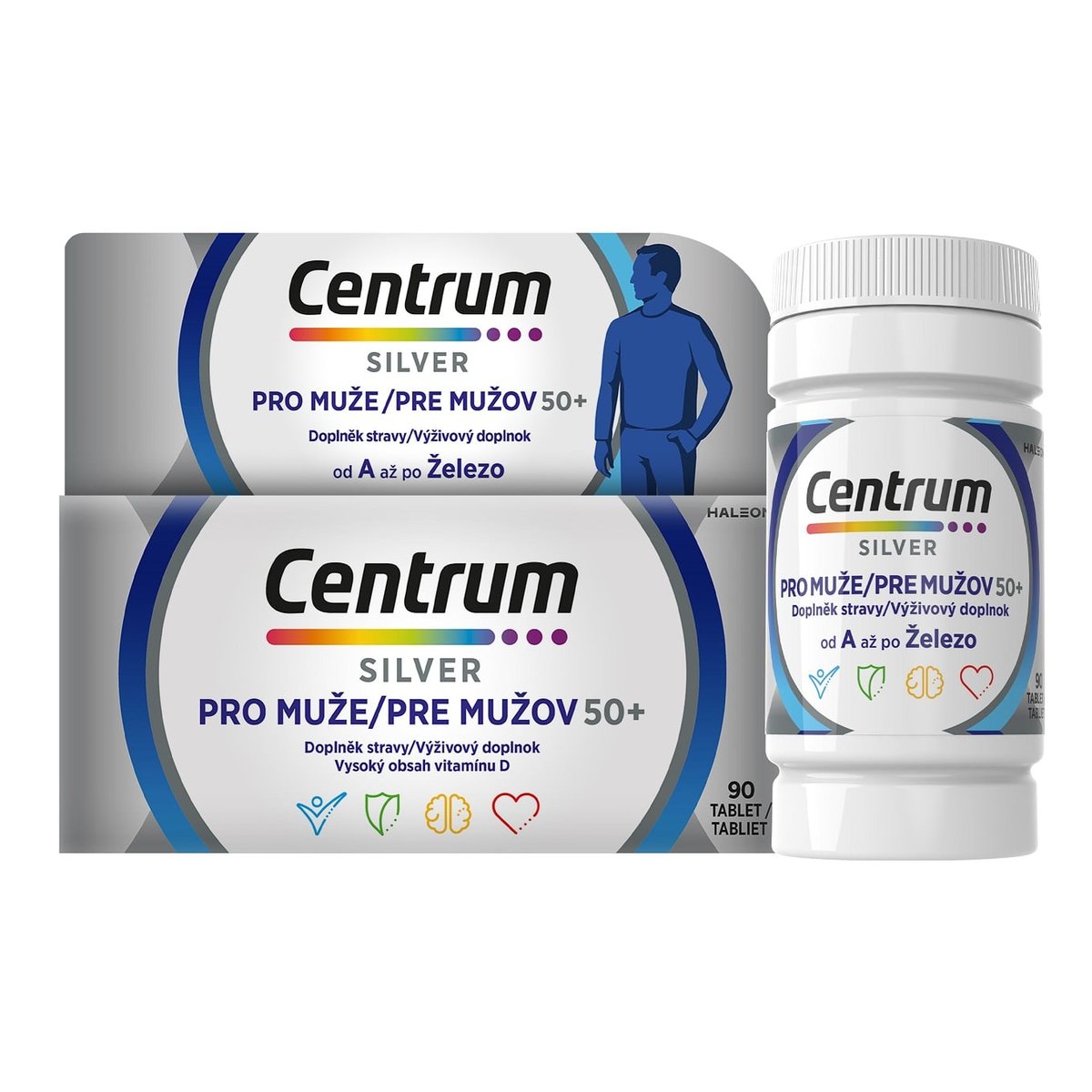 Centrum Silver pro muže 50+ tbl.90