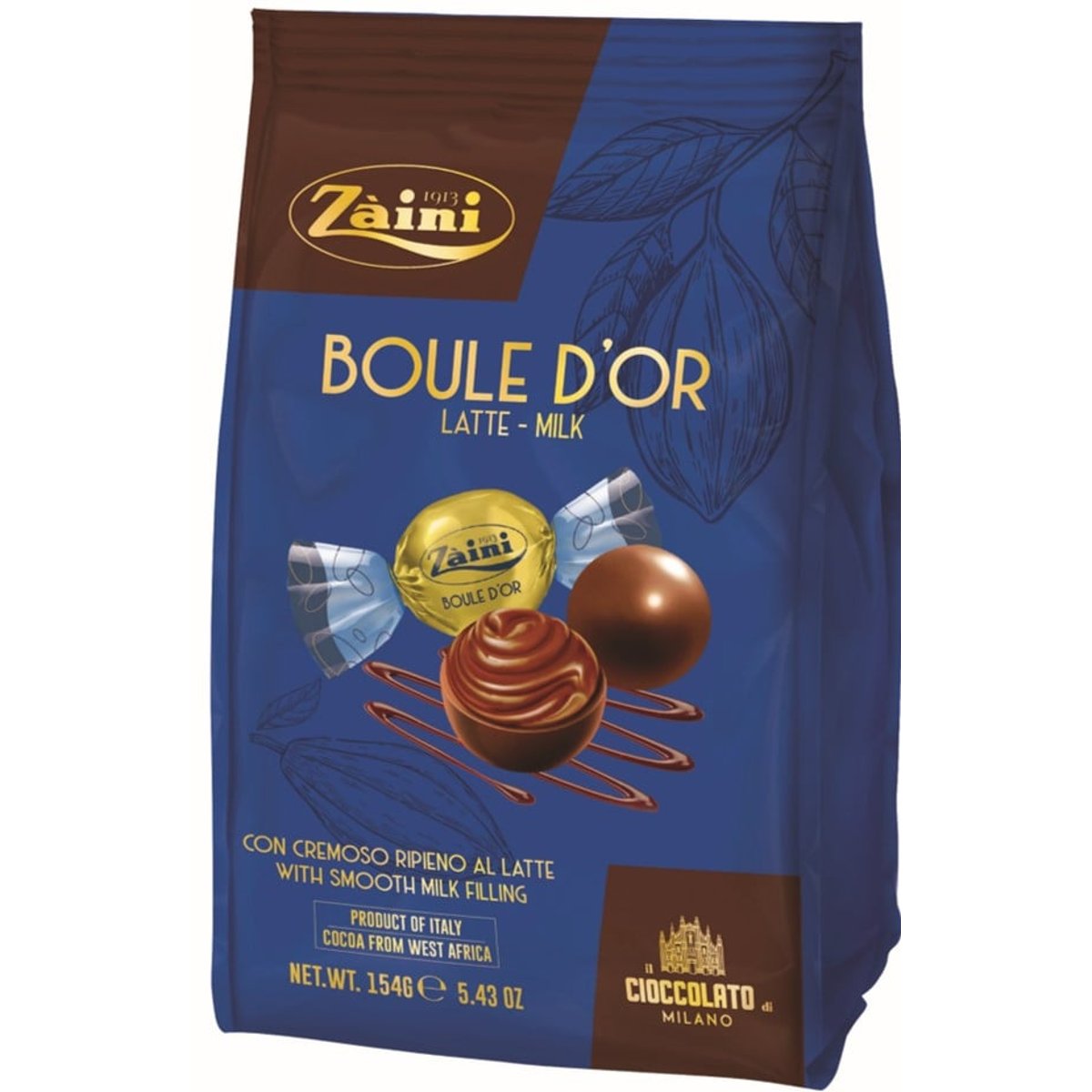 Zaini Boule D'Or milk čokoládové bonbony