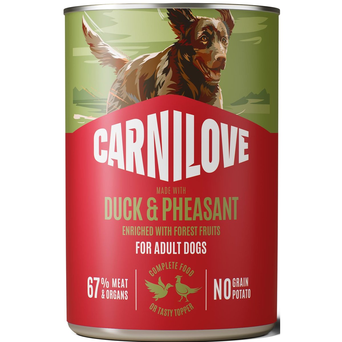 Carnilove Paté konzerva pro psy kachna a bažant