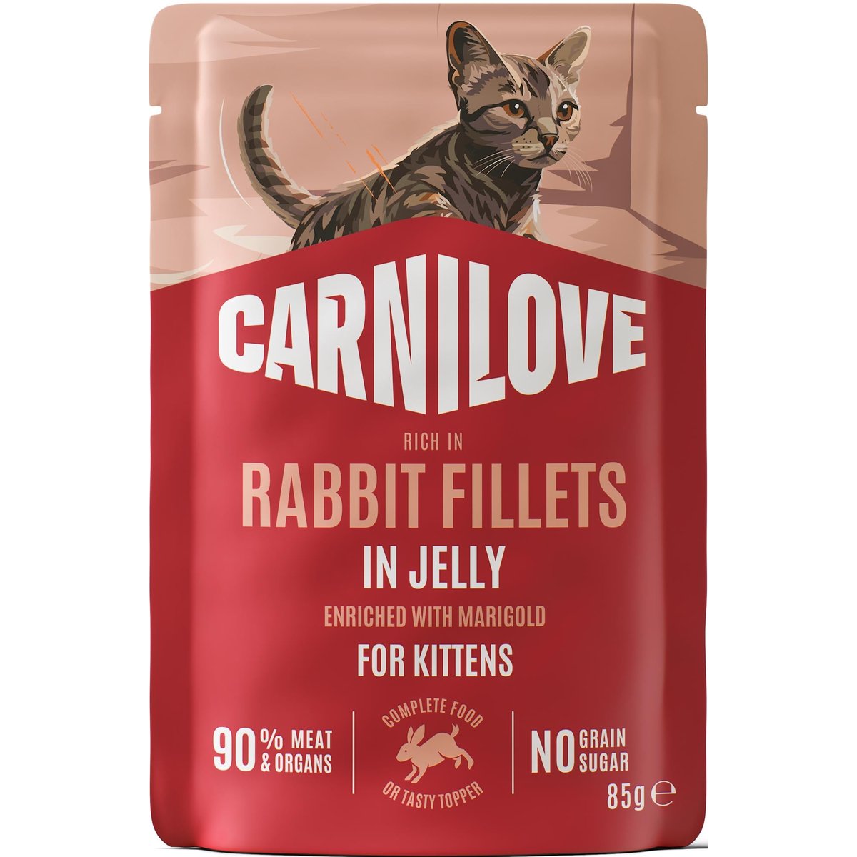 Carnilove Kapsička pro kočky králík a měsíček