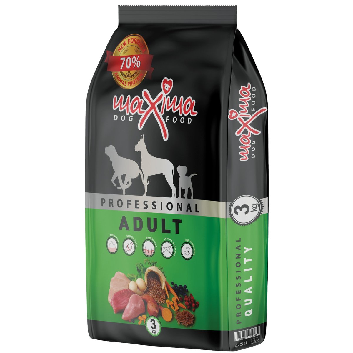 Maxima Dog Food kuřecí krmivo pro dospělé psy