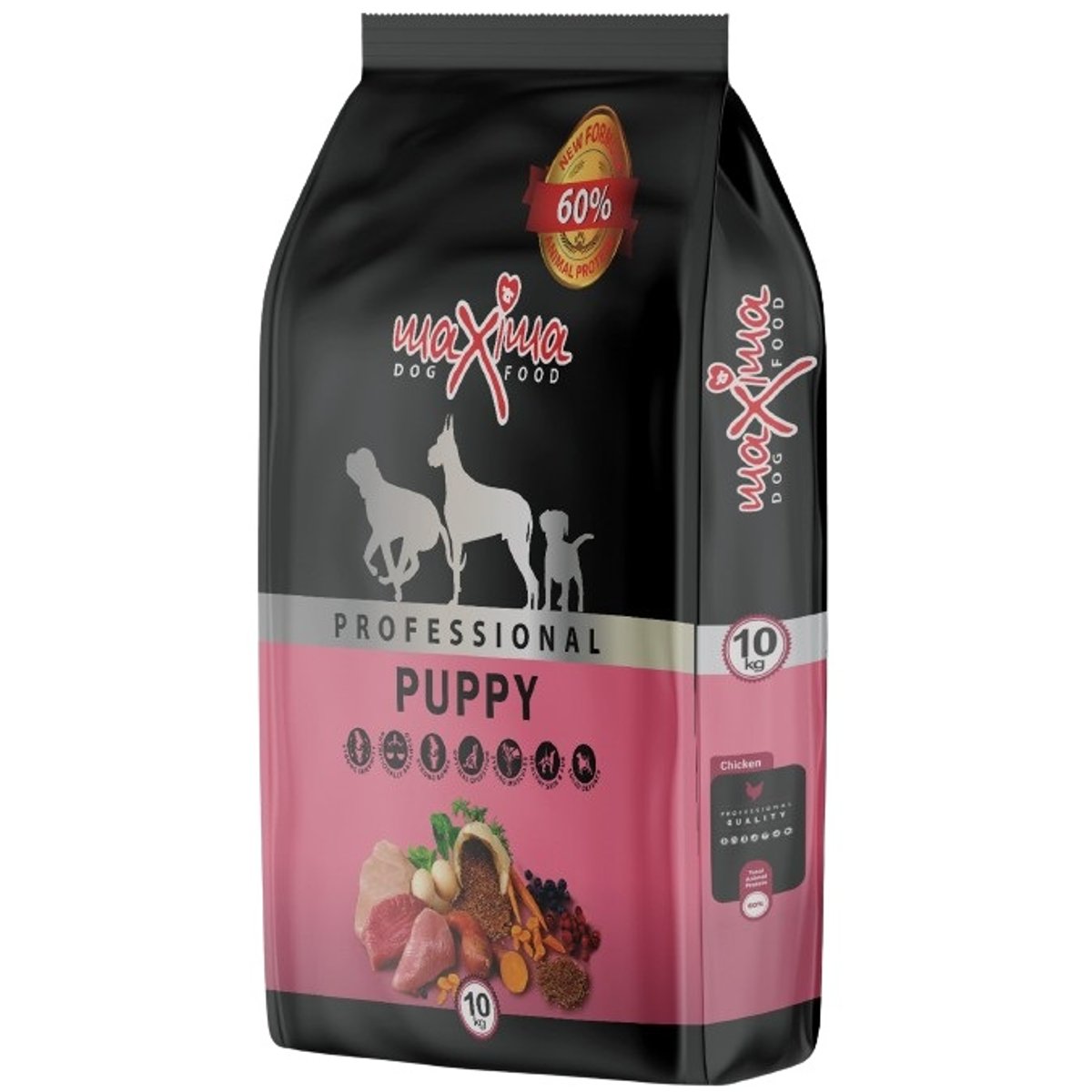 Maxima Dog Food kuřecí krmivo pro štěňata