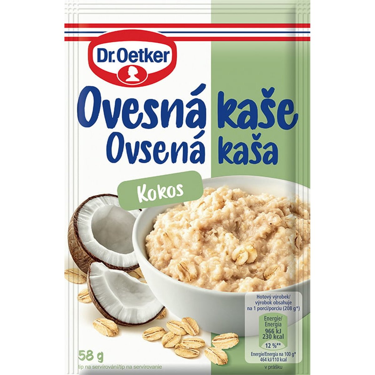 Dr.Oetker Ovesná kaše kokos