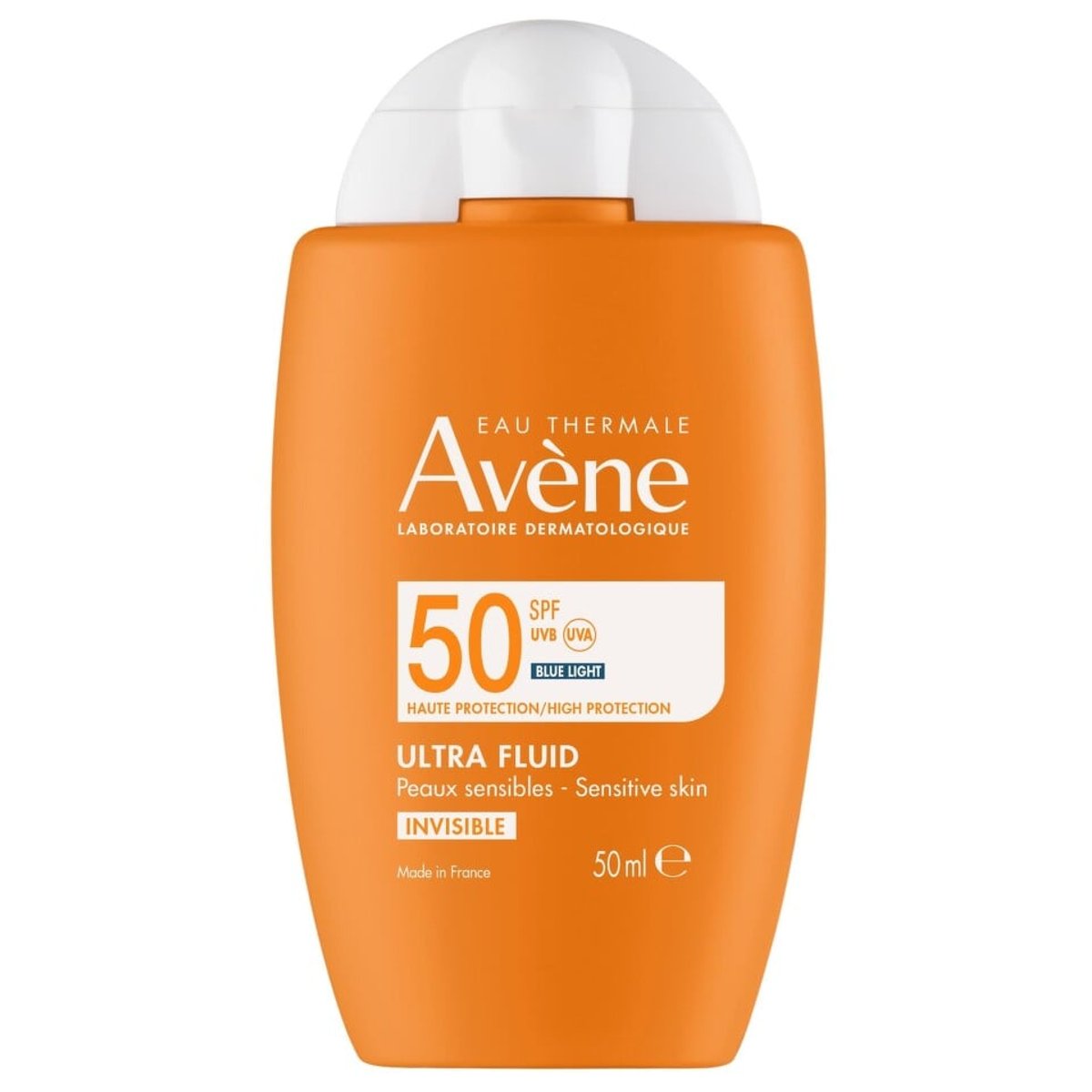 Avène Sun Ultra Fluid Invisible lehký ochranný fluid SPF 50 50 ml