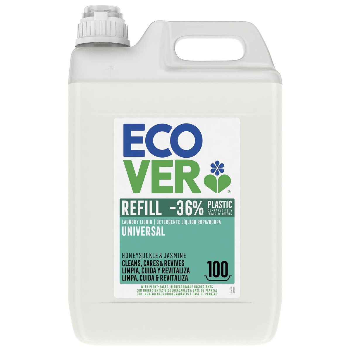 Ecover Gel na praní prádla univerzální – náplň (5 l)