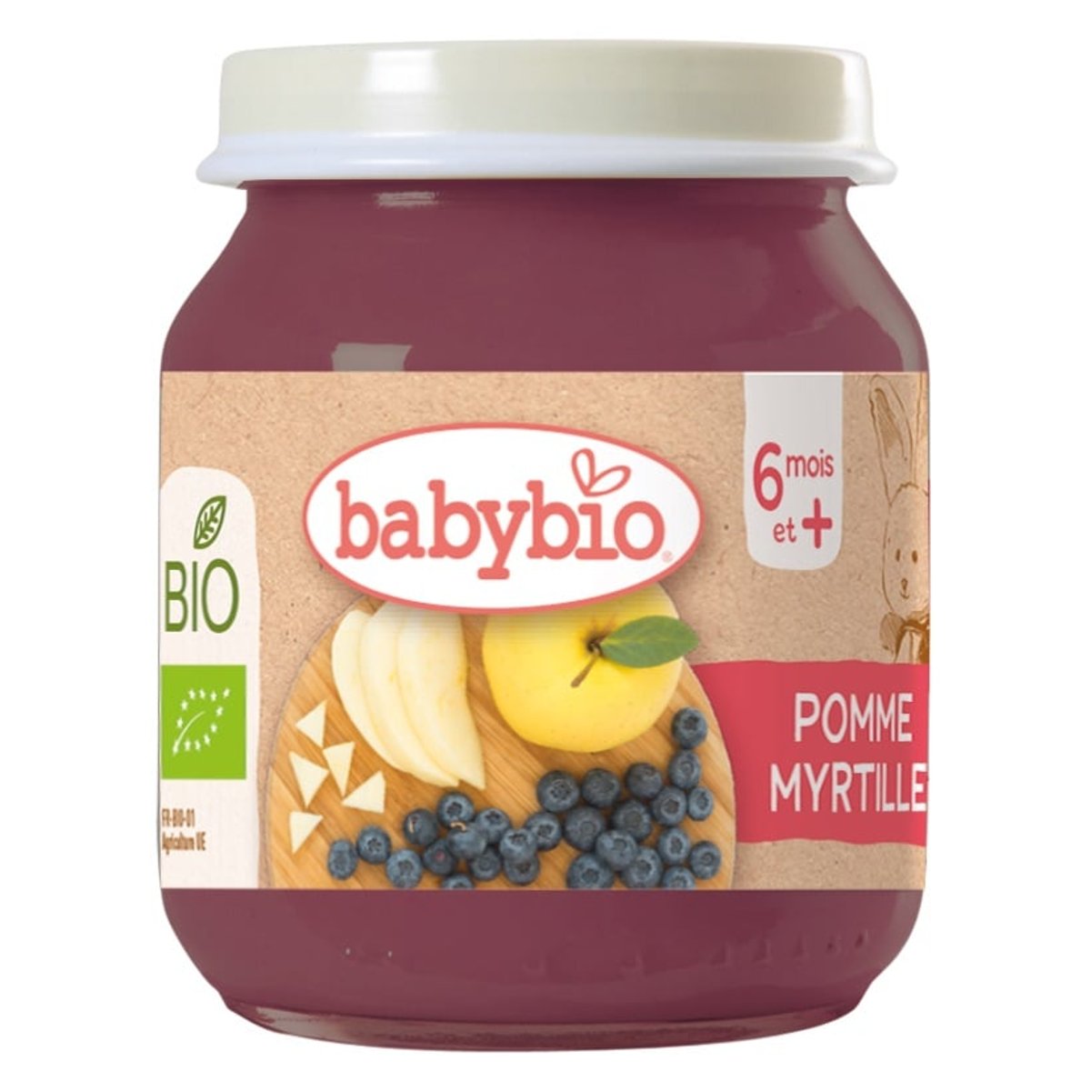 Babybio BIO Jablko a borůvky