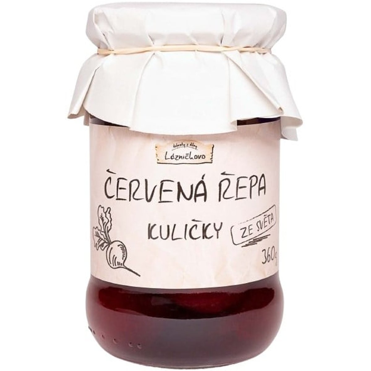 Lázničkovo Červená řepa kuličky