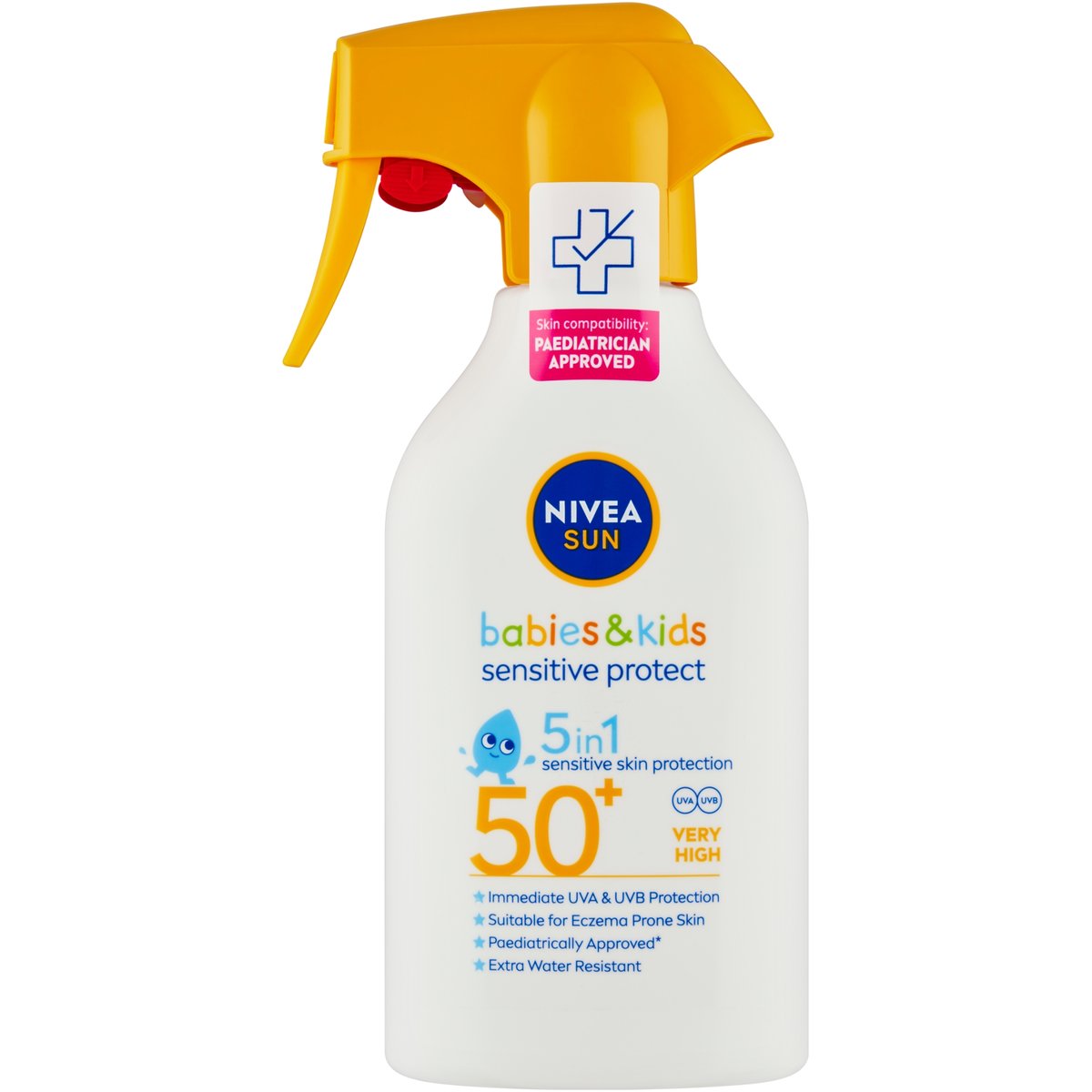 NIVEA SUN Babies & Kids dětský sprej na opalování SPF 50+ 270 ml