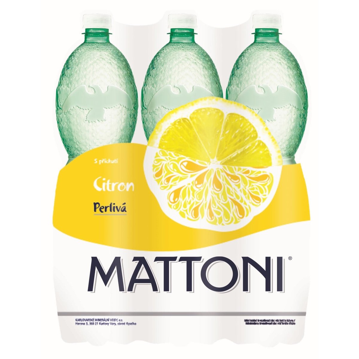 Mattoni s příchutí citronu 6×1,5 l