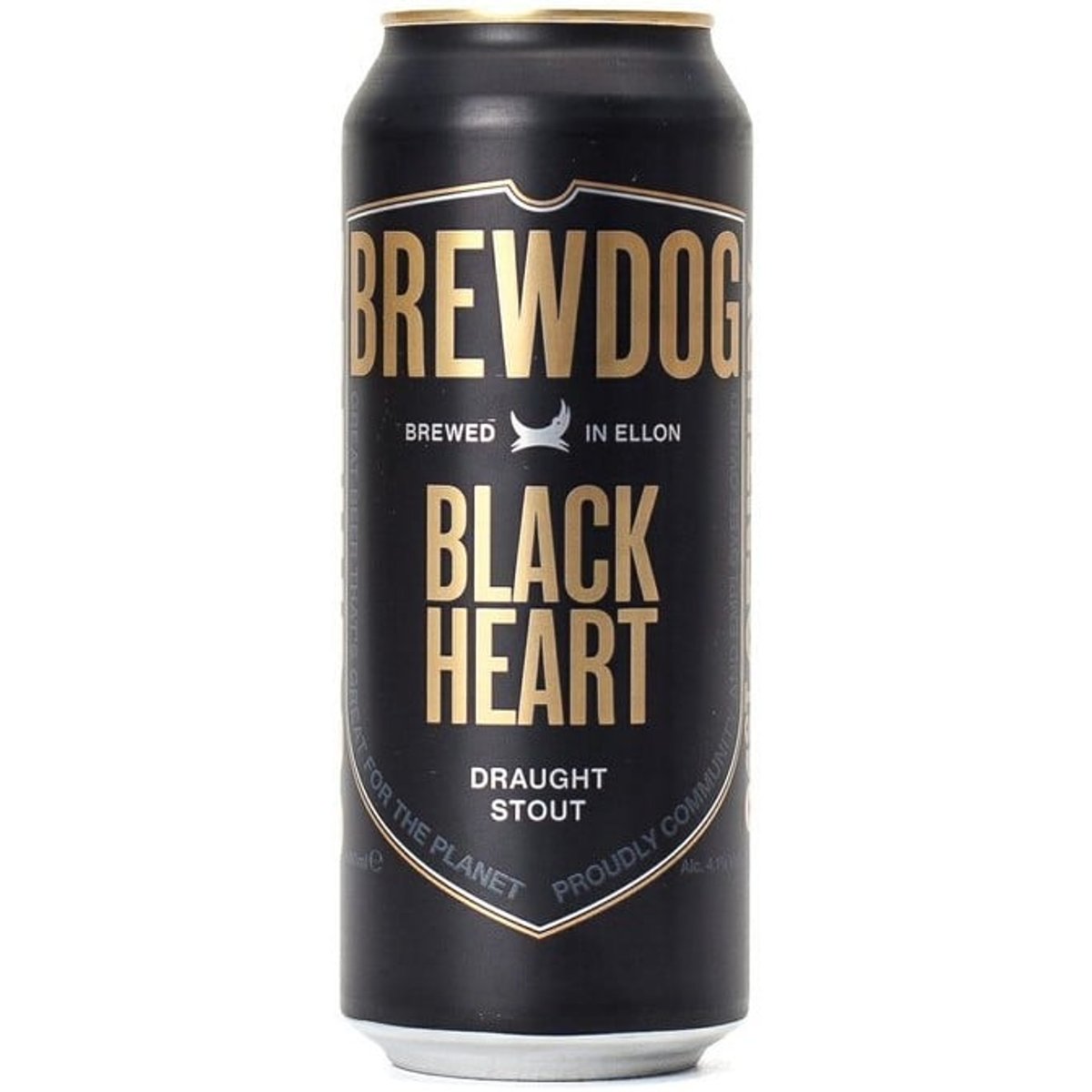 Brewdog Black Heart Stout plech
