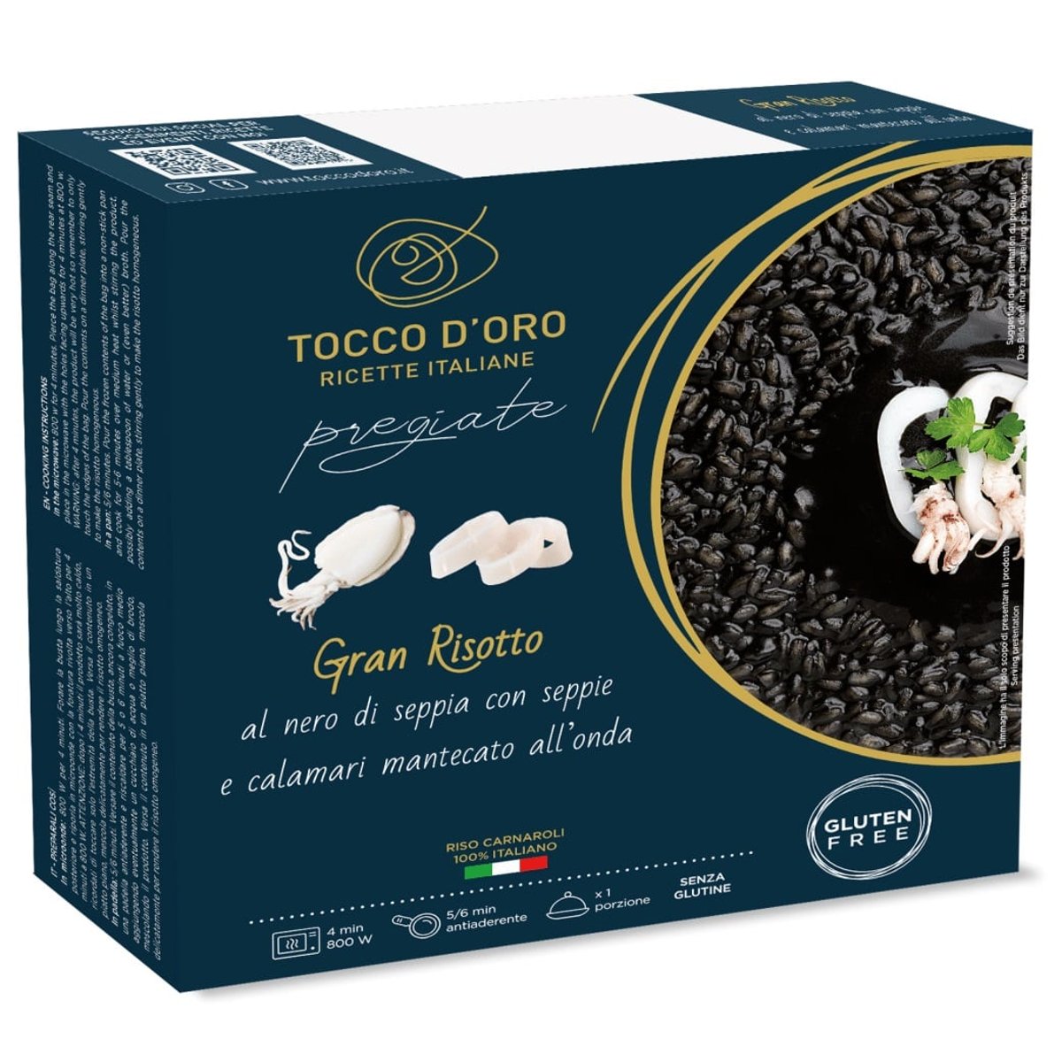 Levně Tocco D'Oro Gran risotto se sépií a chobotnicí