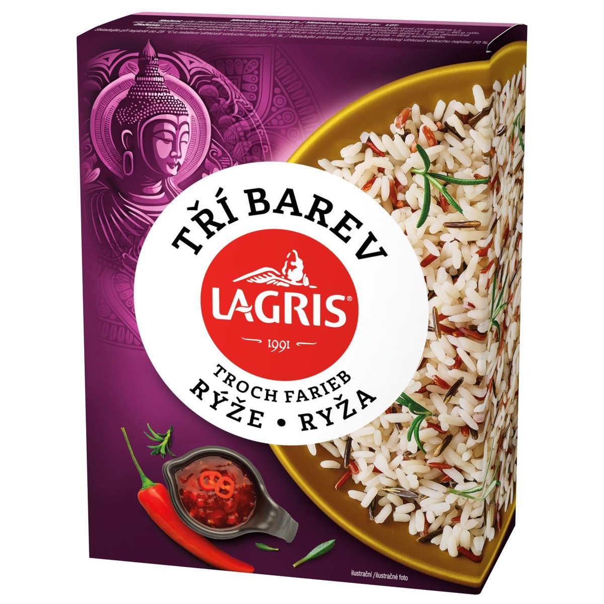 Levně Lagris Rýže směsná tří barevná