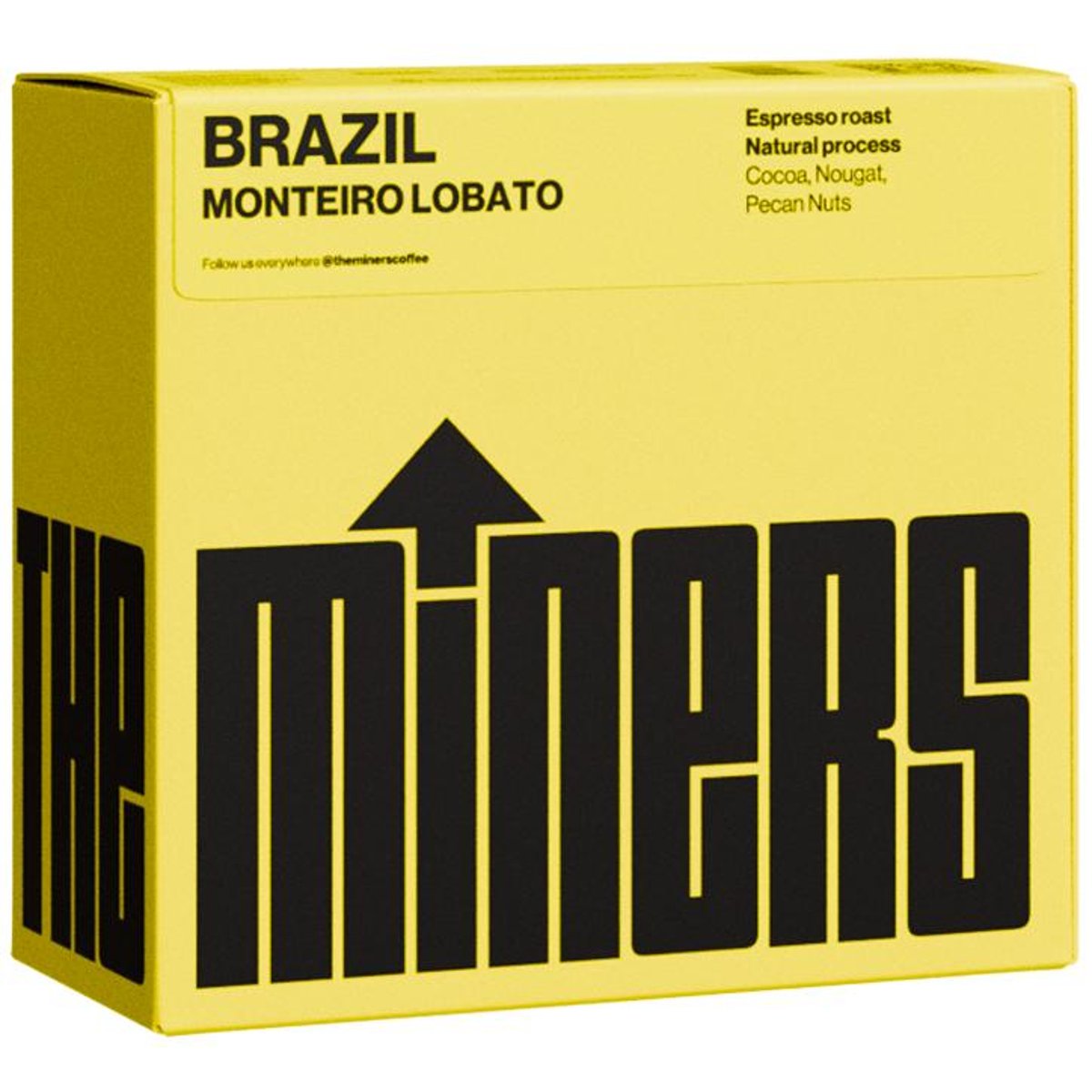 The Miners Coffee Brazílie Monteiro Lobato espresso zrnková káva