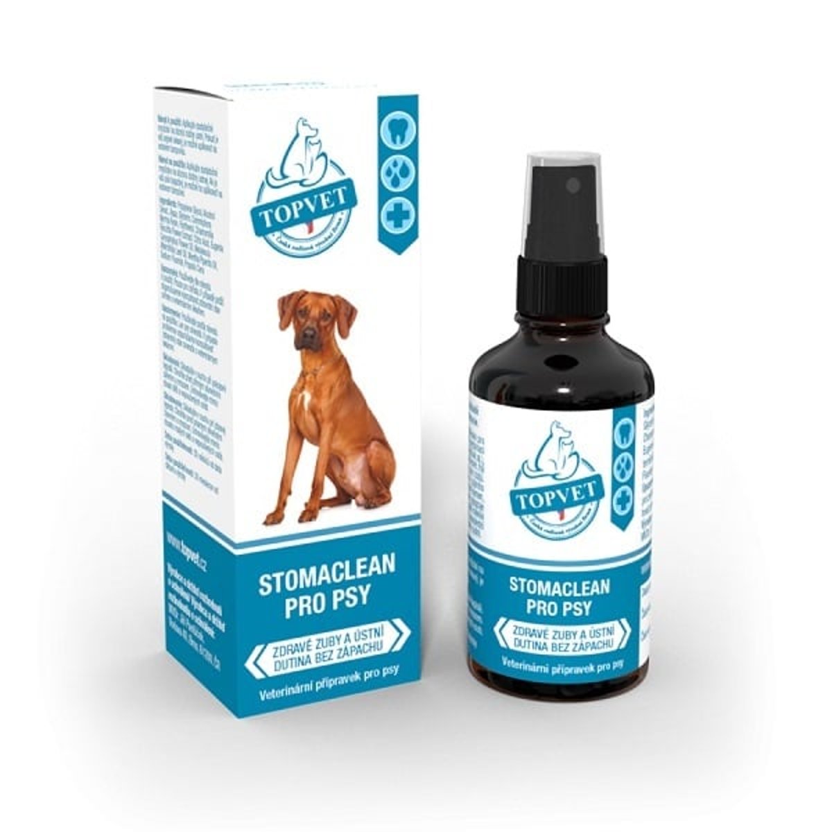 Levně TOPVET Stomaclean pro psy 50ml