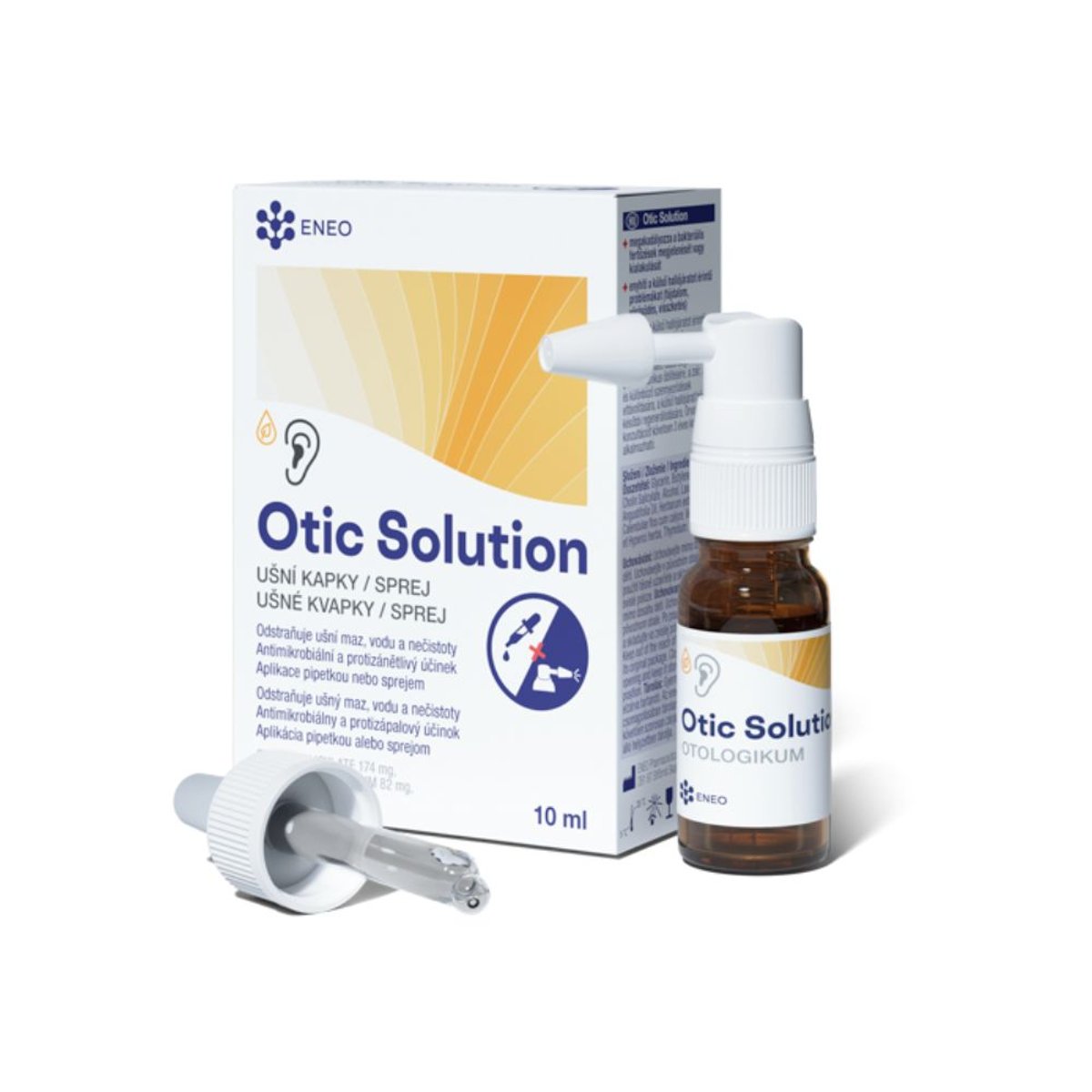Otic Solution ušní kapky/sprej 10ml ENEO