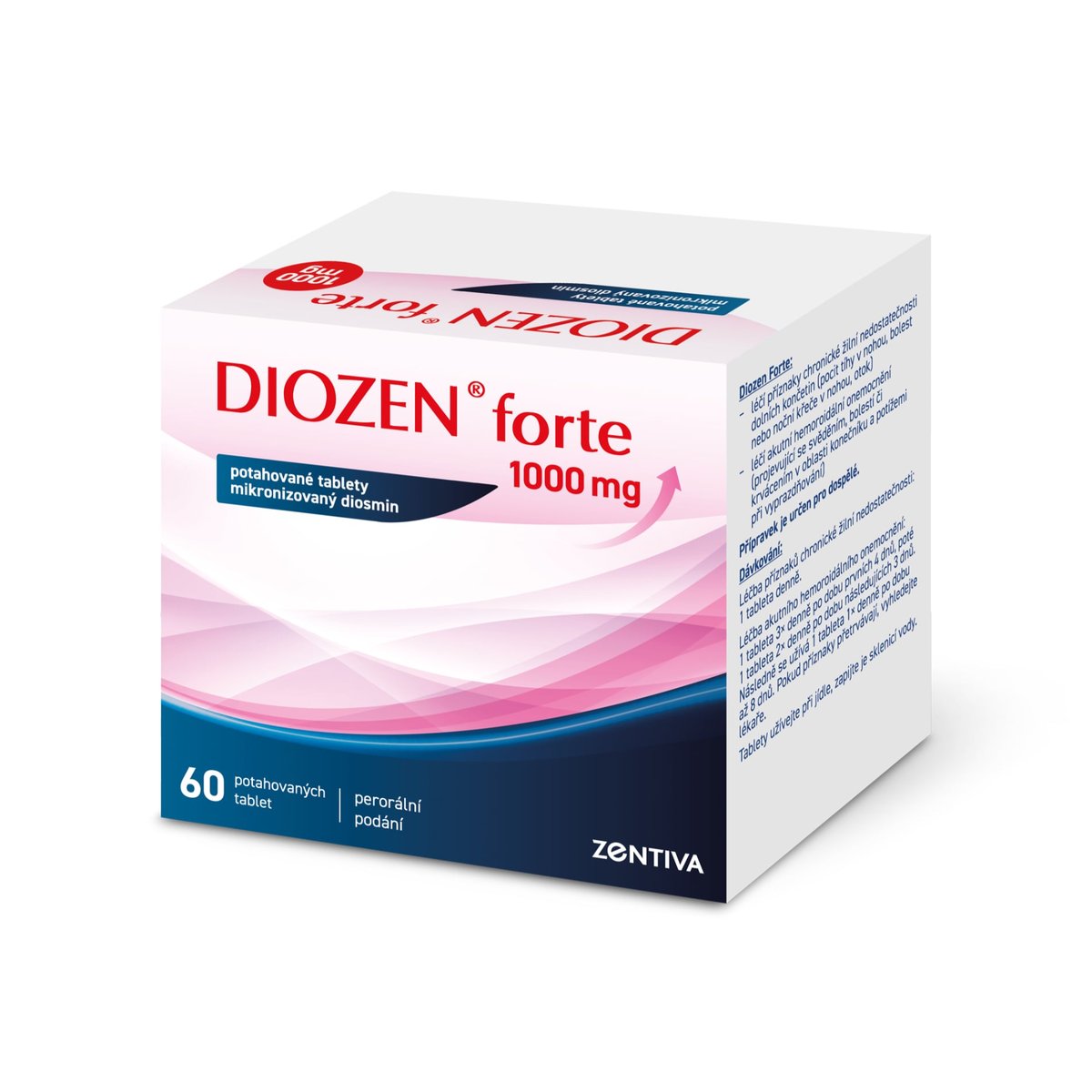 DIOZEN FORTE 1000MG Potahovaná tableta 60