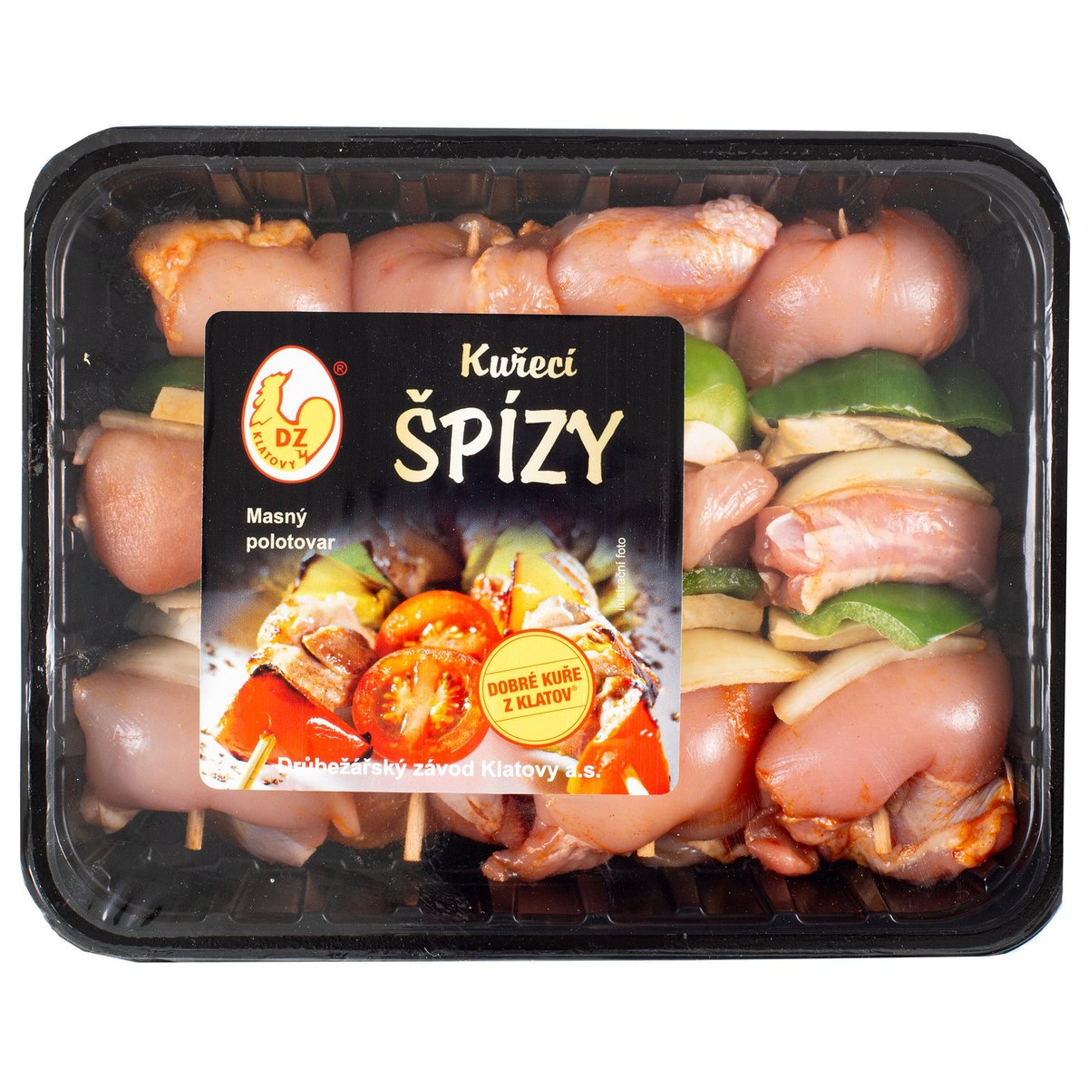 DZ Klatovy Kuřecí špíz se špekem