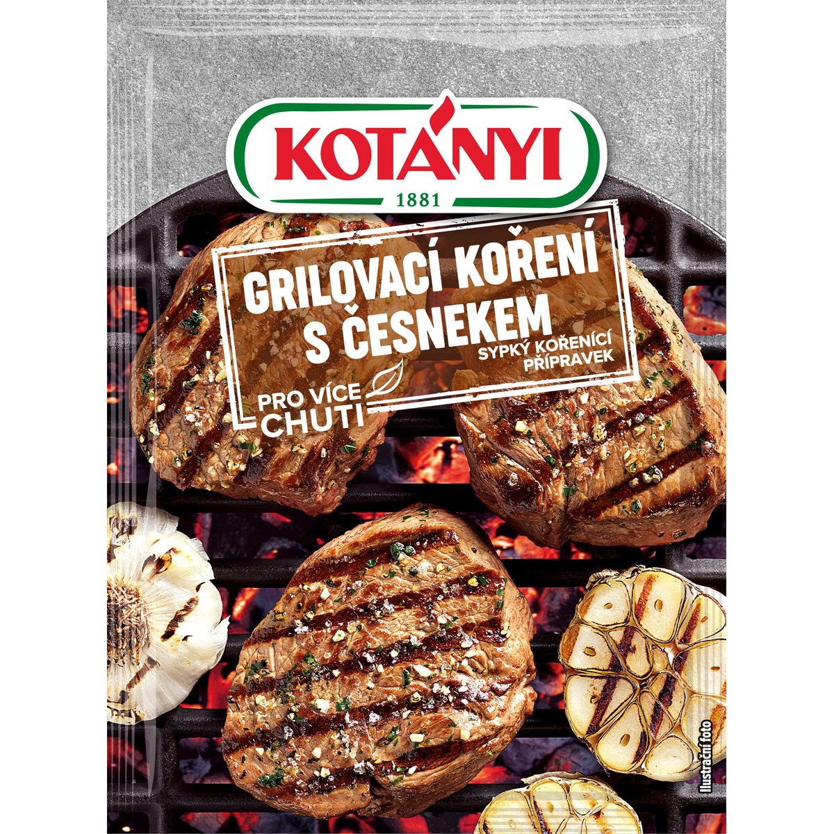 Kotányi Grilovací koření s česnekem
