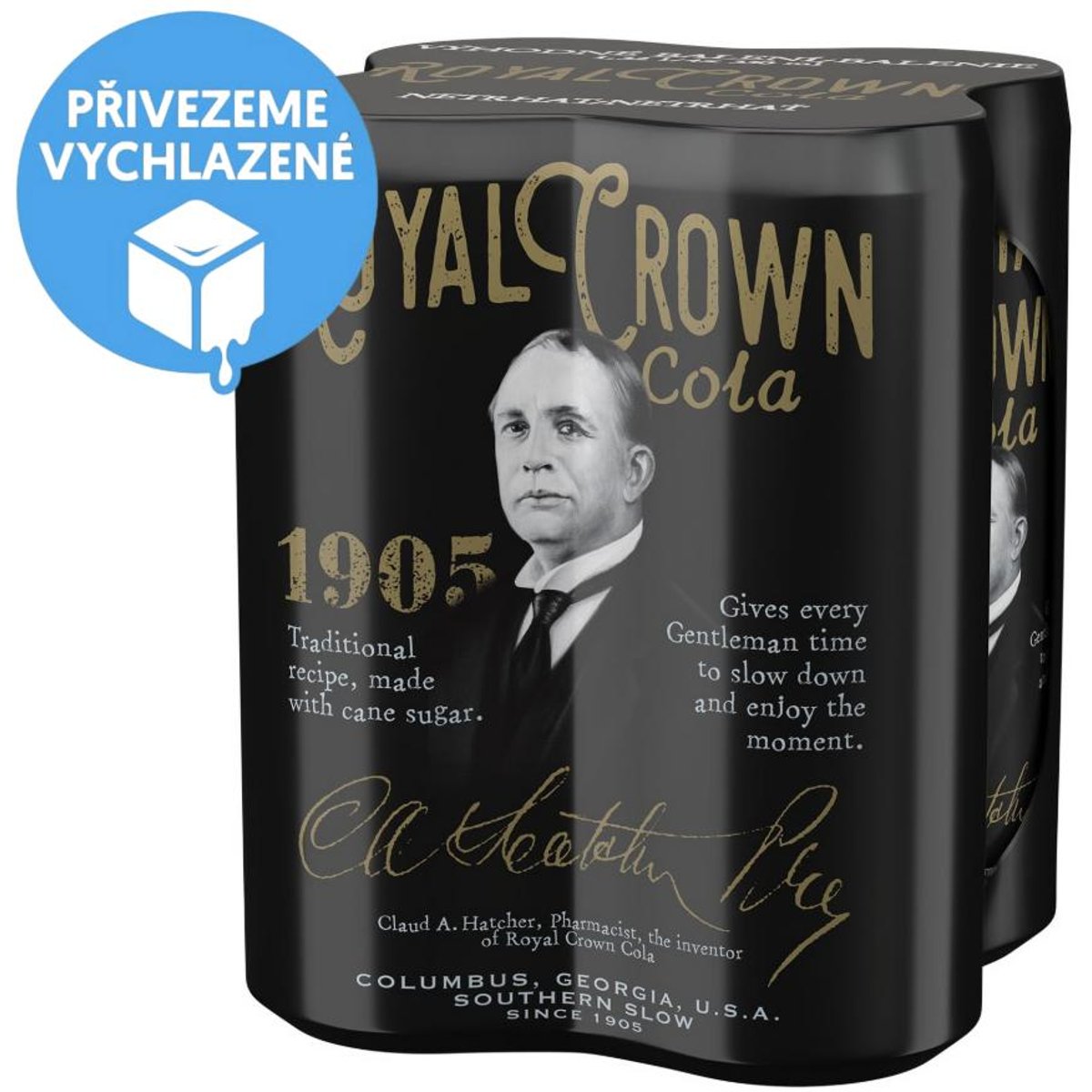 Levně Royal Crown Cola classic plech (4×330 ml)
