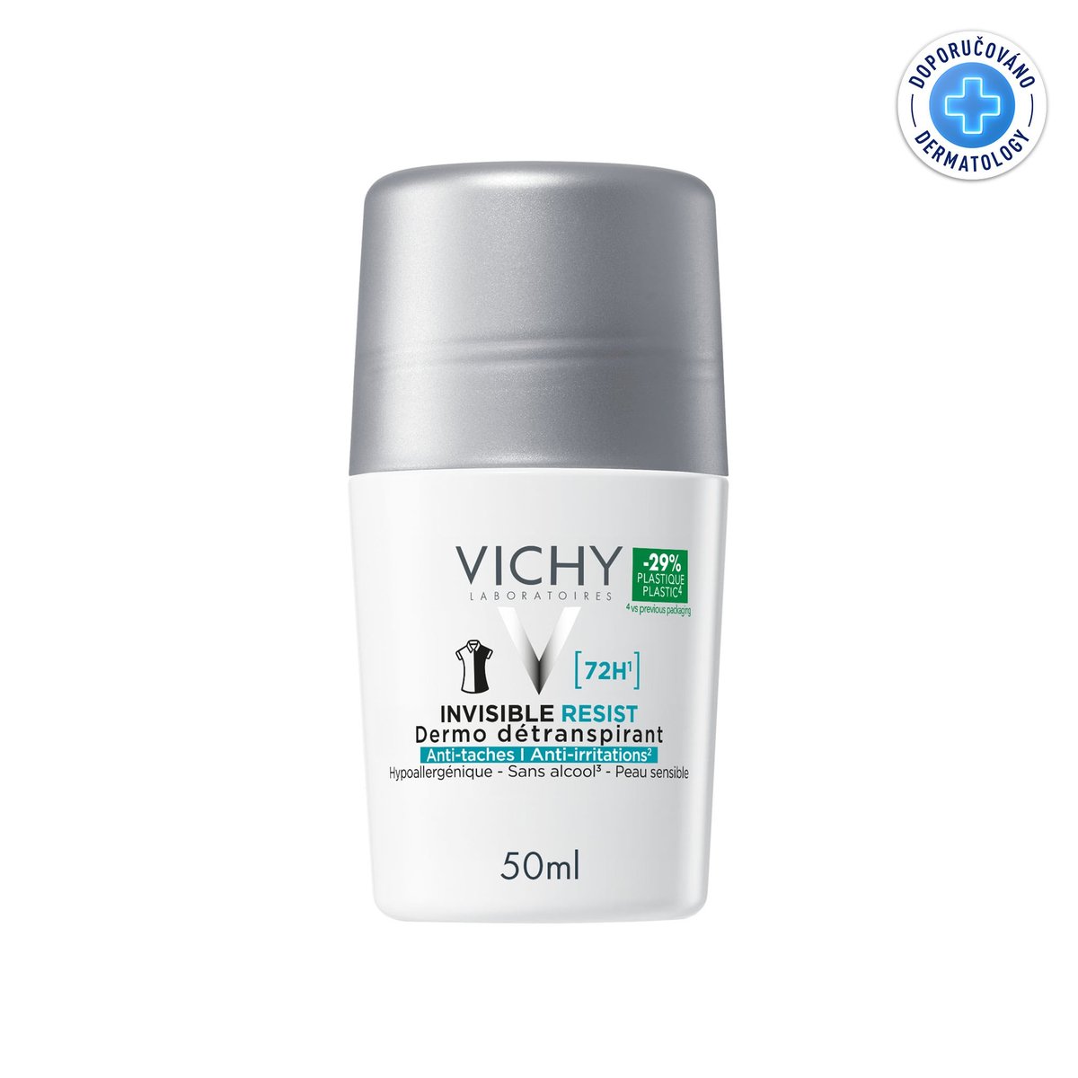 VICHY INVISIBLE Resist 72H Antiperspirant 50ml
