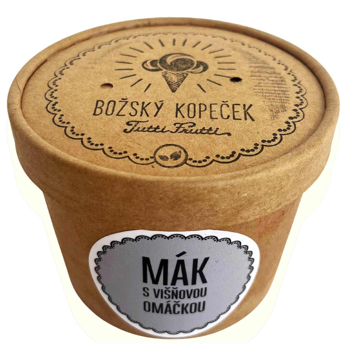 Božský kopeček Mák s višňovou omáčkou