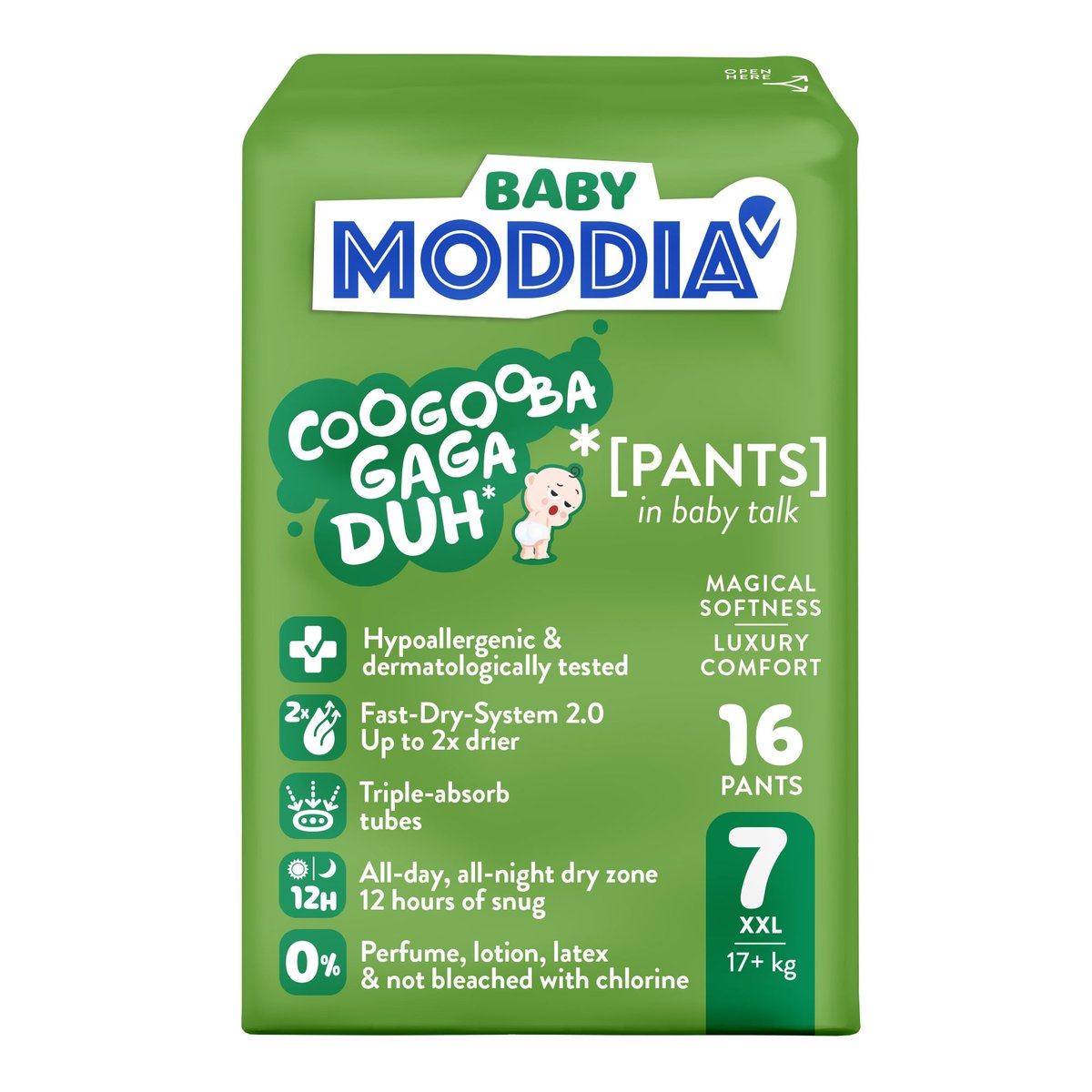 Moddia BABY Plenkové kalhotky 7 XXL (17+ kg)