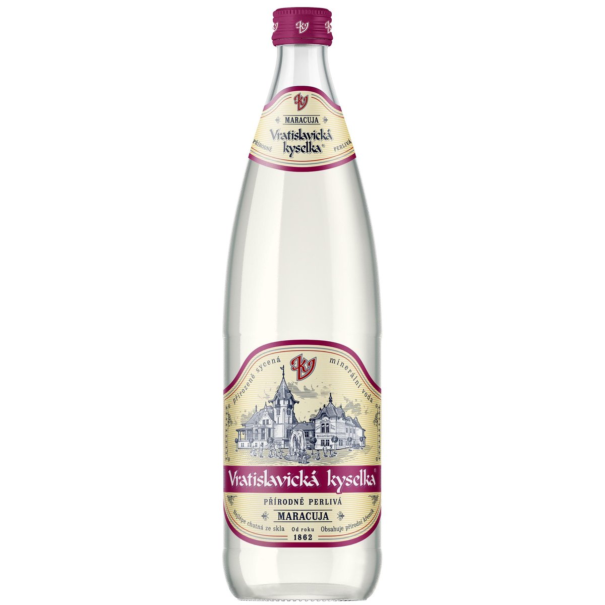 Vratislavická kyselka Maracuja sklo