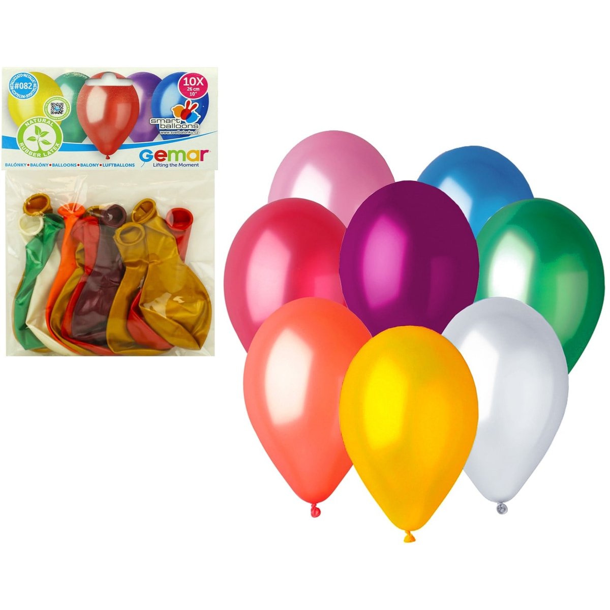 Gemar Balónky metalické mix