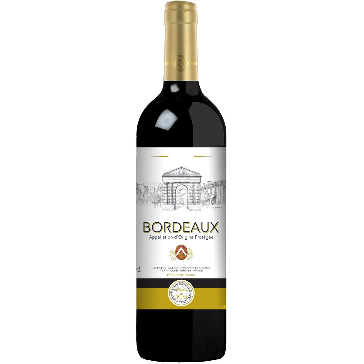 Bordeaux AOC GVG červené víno