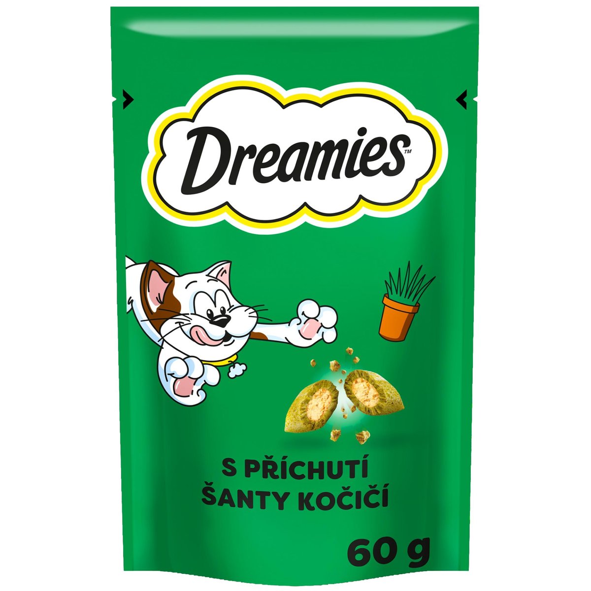 Dreamies Pamlsky s příchutí šanty kočičí pro kočky