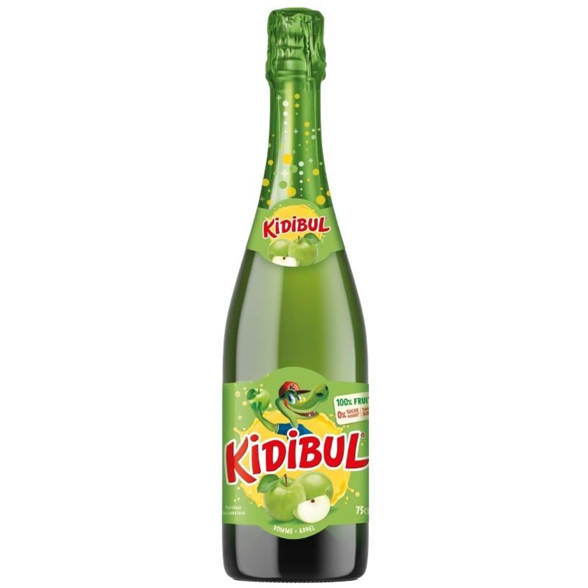 Kidibul Jablko 100% bez přidaného cukru sklo