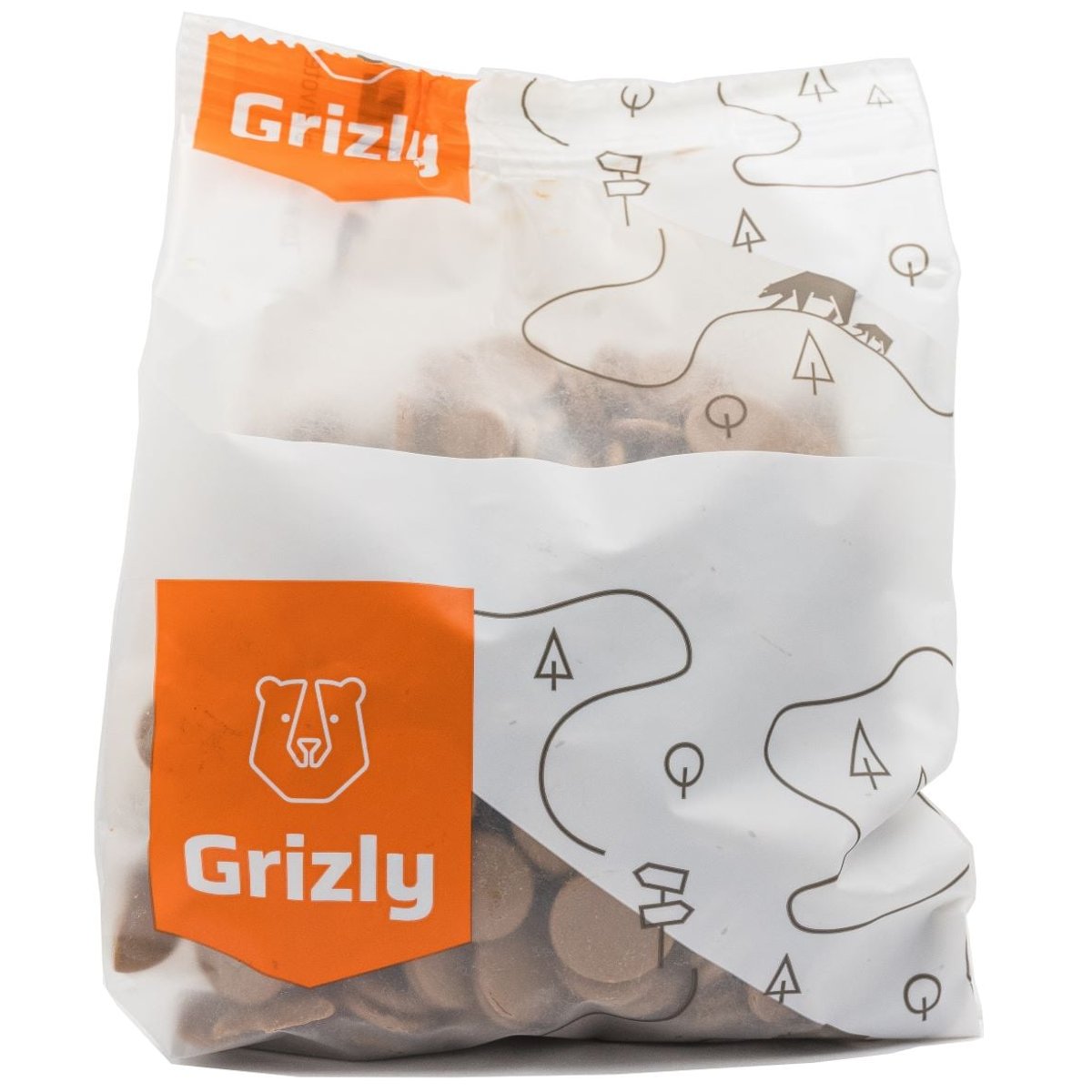 Grizly Mléčné čokoládové pecičky 32%