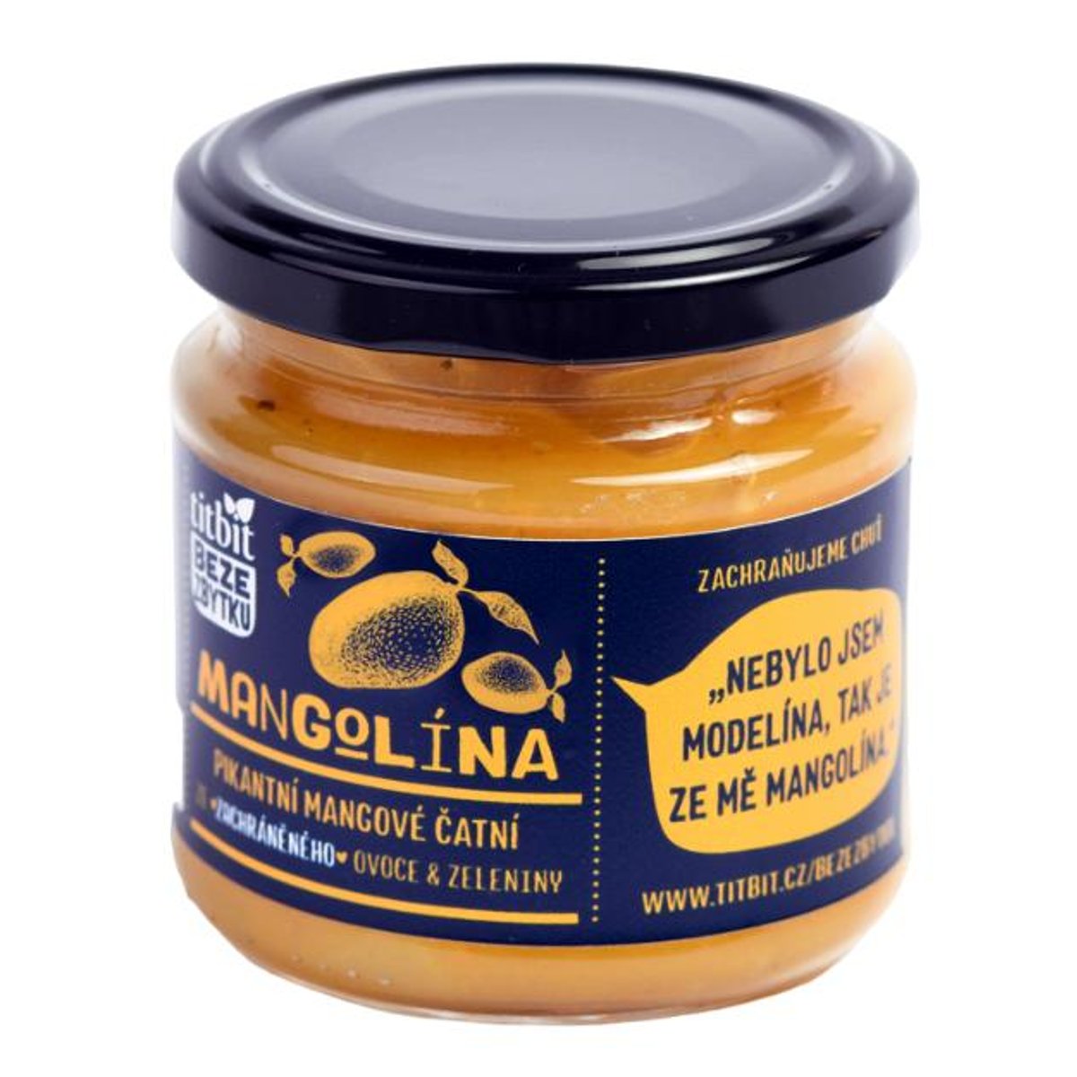 Beze zbytku Mangolína pikantní mangové čatní