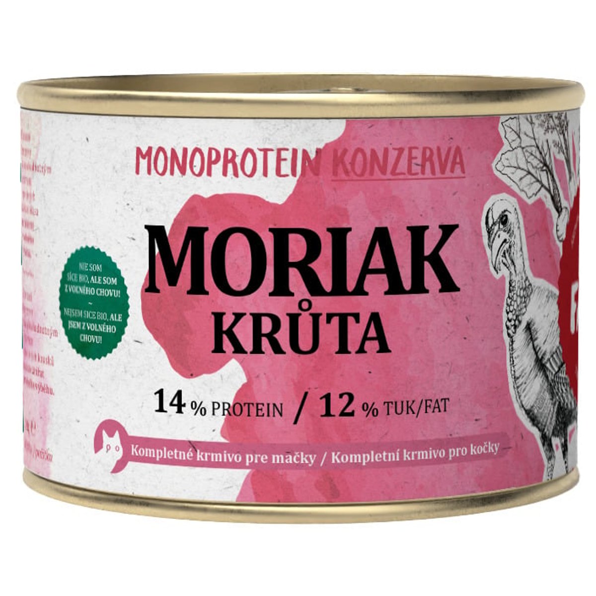 Pet Farm Family Konzerva pro kočky krůtí