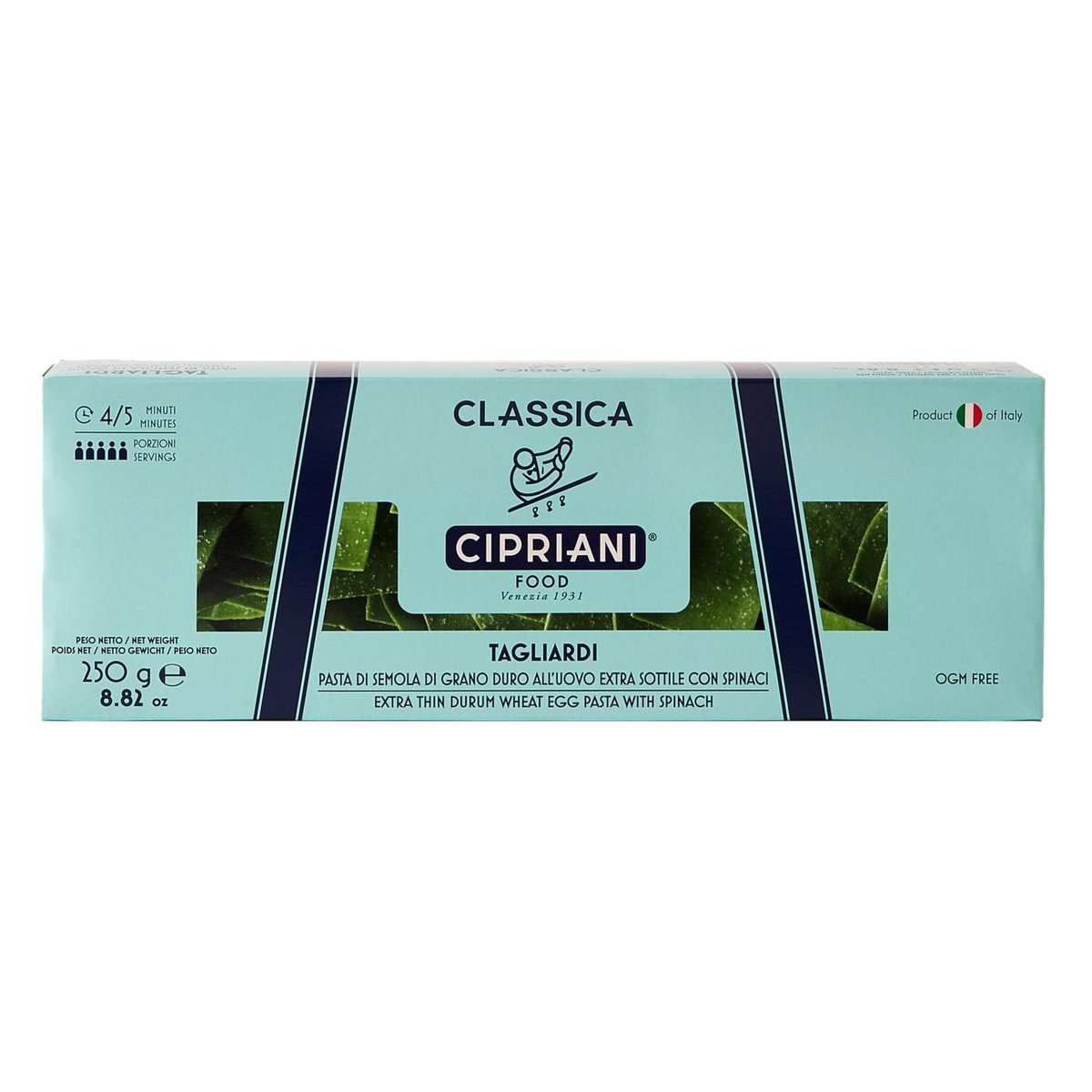 Cipriani Špenátovo-vaječné tagliardi