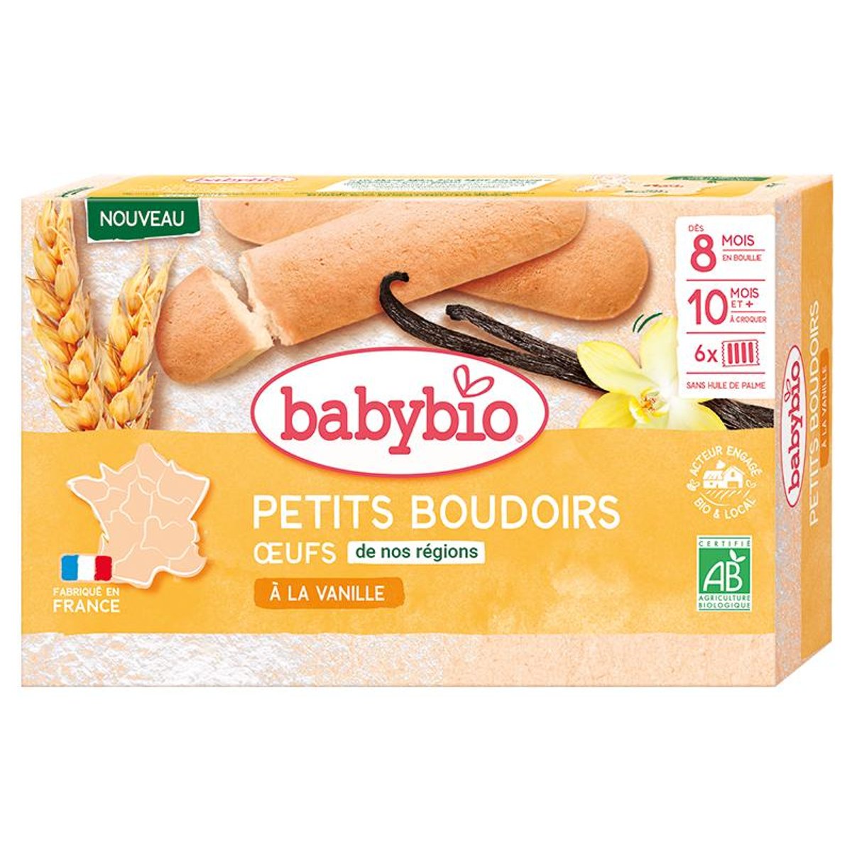 Babybio BIO Vanilkové piškoty