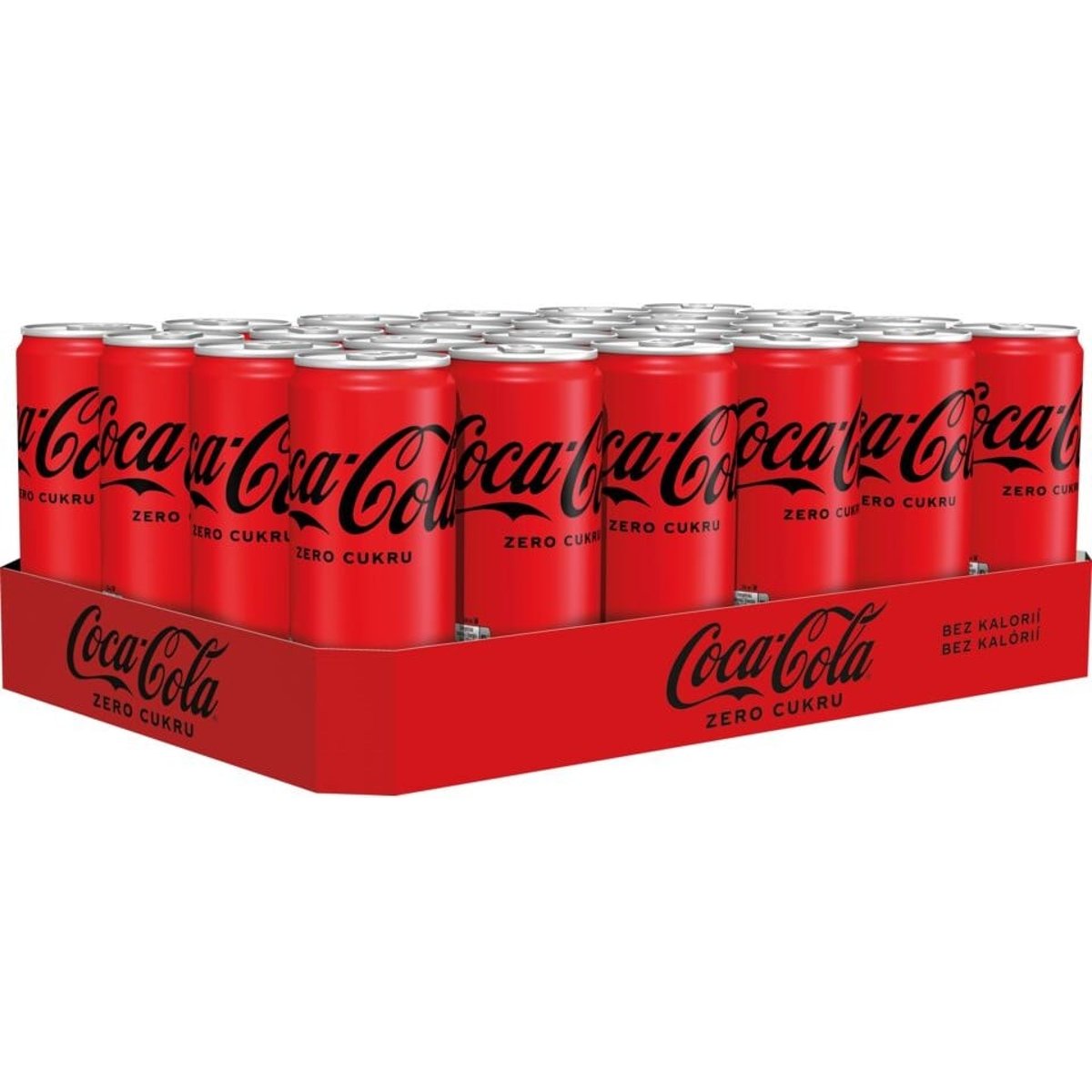 Coca-Cola Zero - kolový nápoj - plech 0,33 l